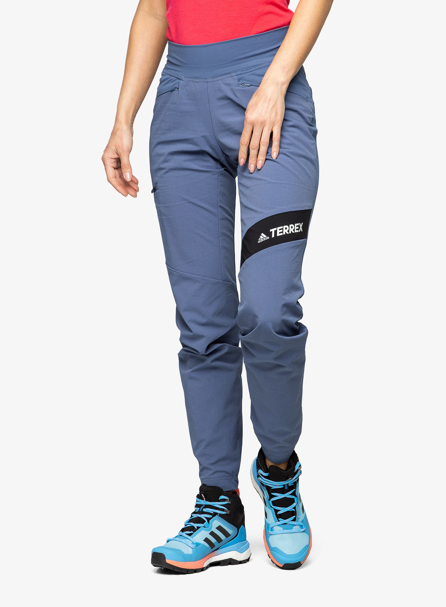Dámské trekové boty adidas TERREX Skychaser 2 Mid GTX - rush/grey