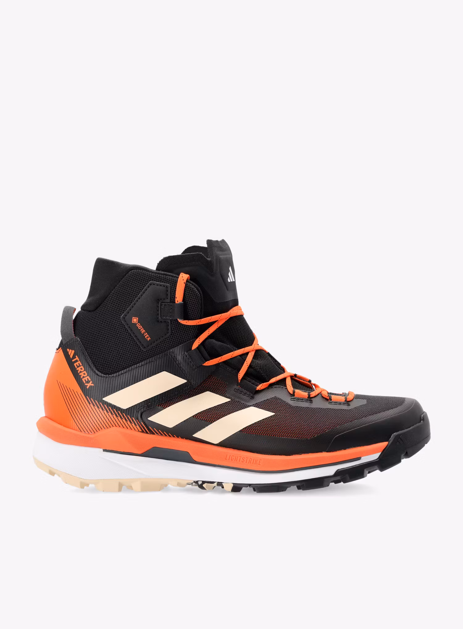 Trekové boty adidas TERREX Skychaser Tech Mid GTX - black/sand/orange