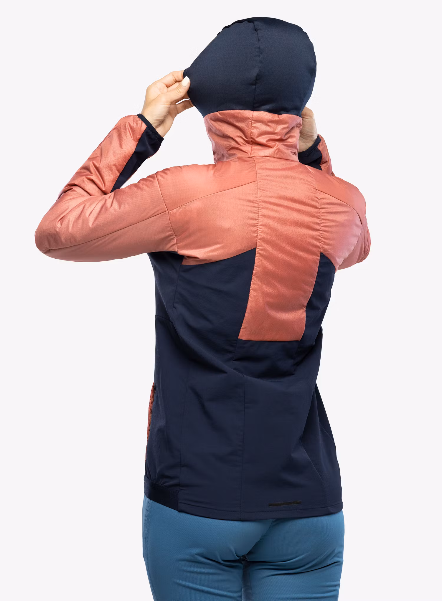Dámská zateplená bunda adidas TERREX Skyclimb Hybrid Jacket - wonder red/legend ink