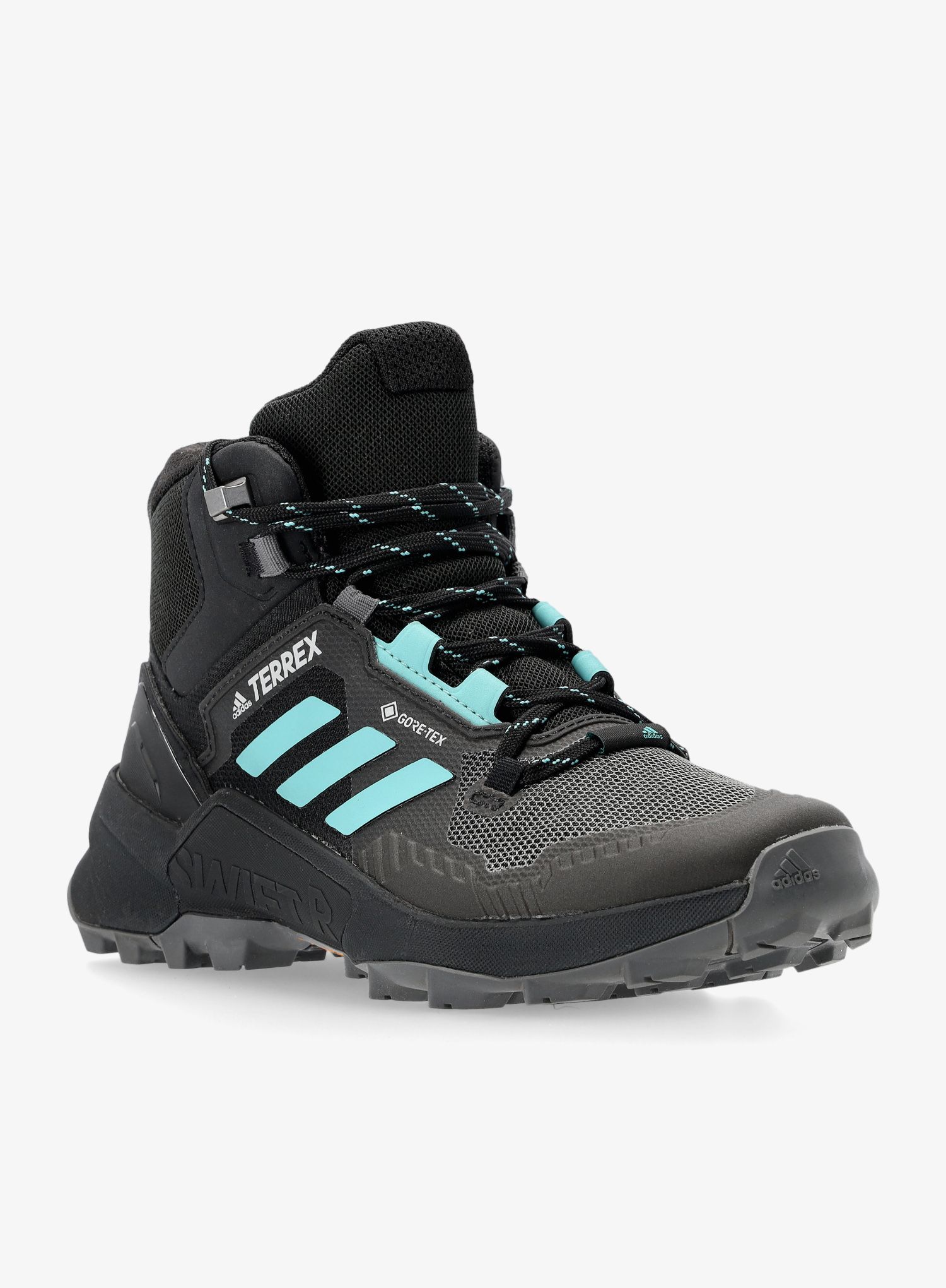 Dámská trekingová obuv adidas TERREX Swift R3 Mid GTX - black/mint