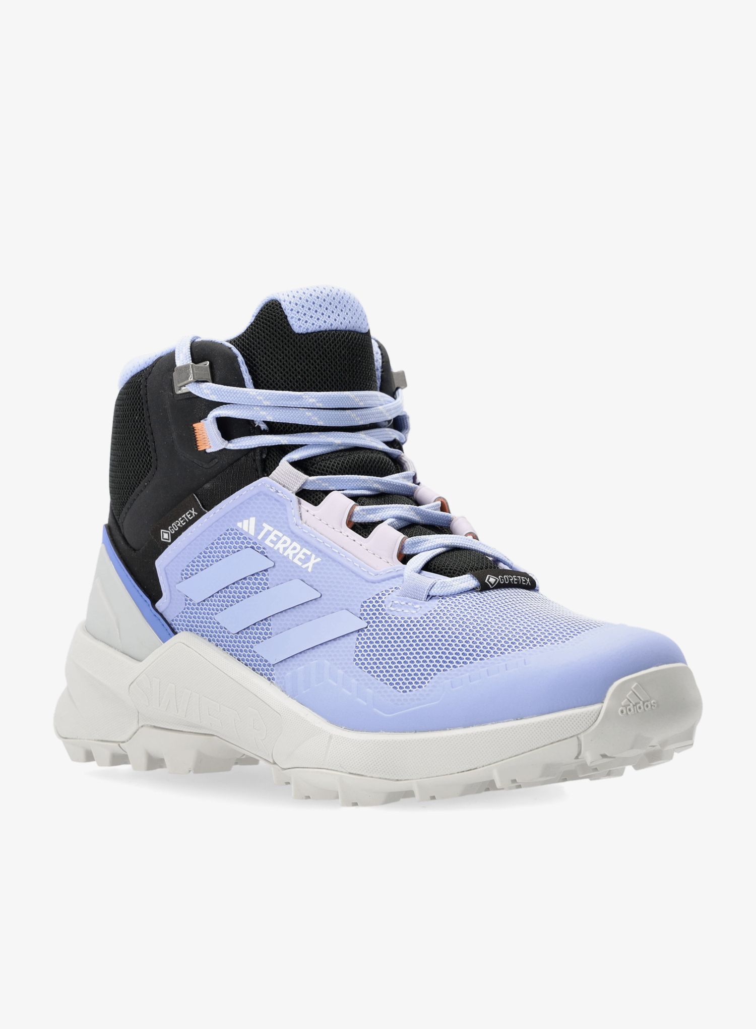 Trekové boty dámské adidas TERREX Swift R3 Mid GTX - blue dawn/blue dawn/coral