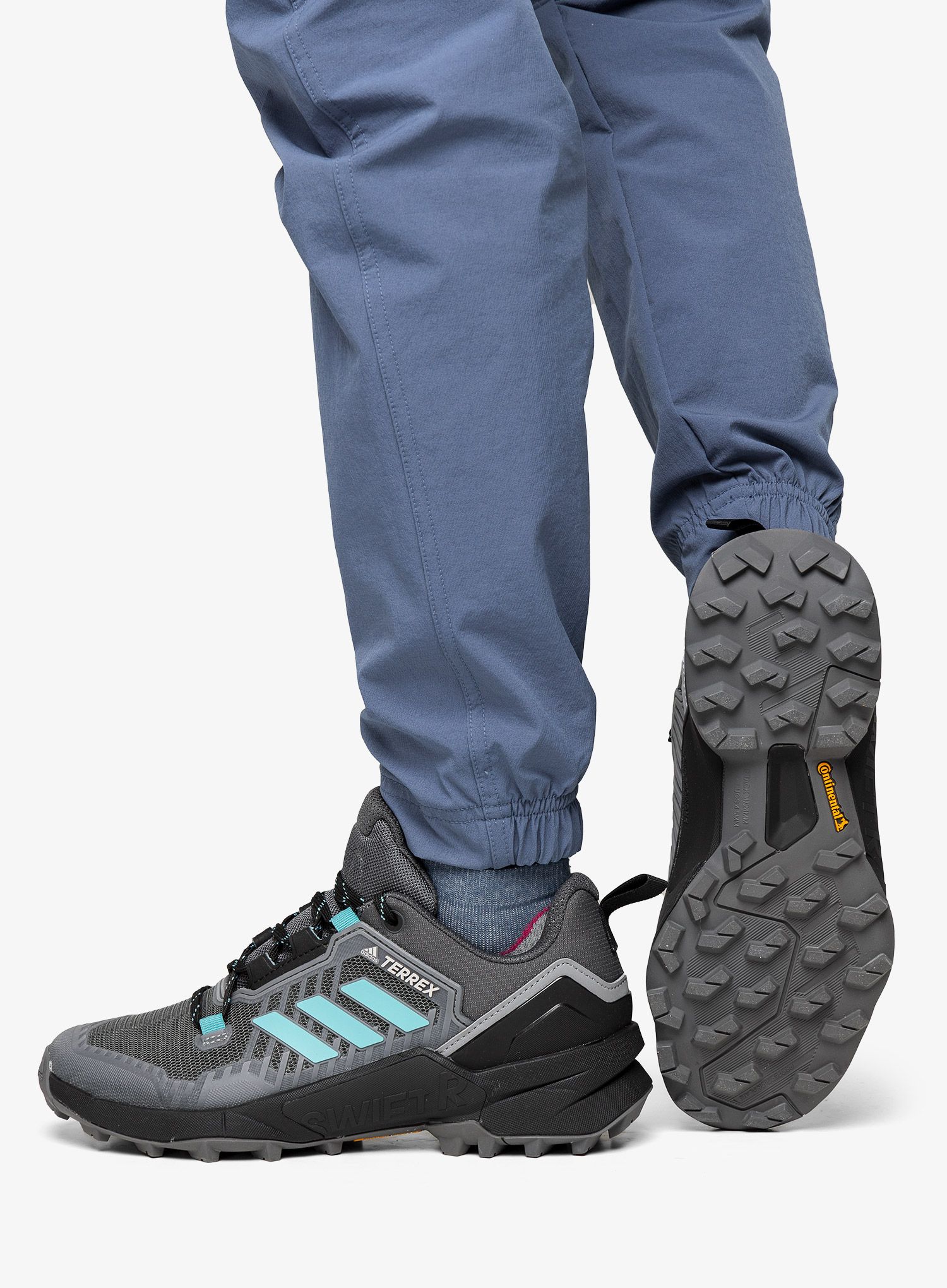 Dámské trekové boty adidas TERREX Swift R3 - grey/mint/grey