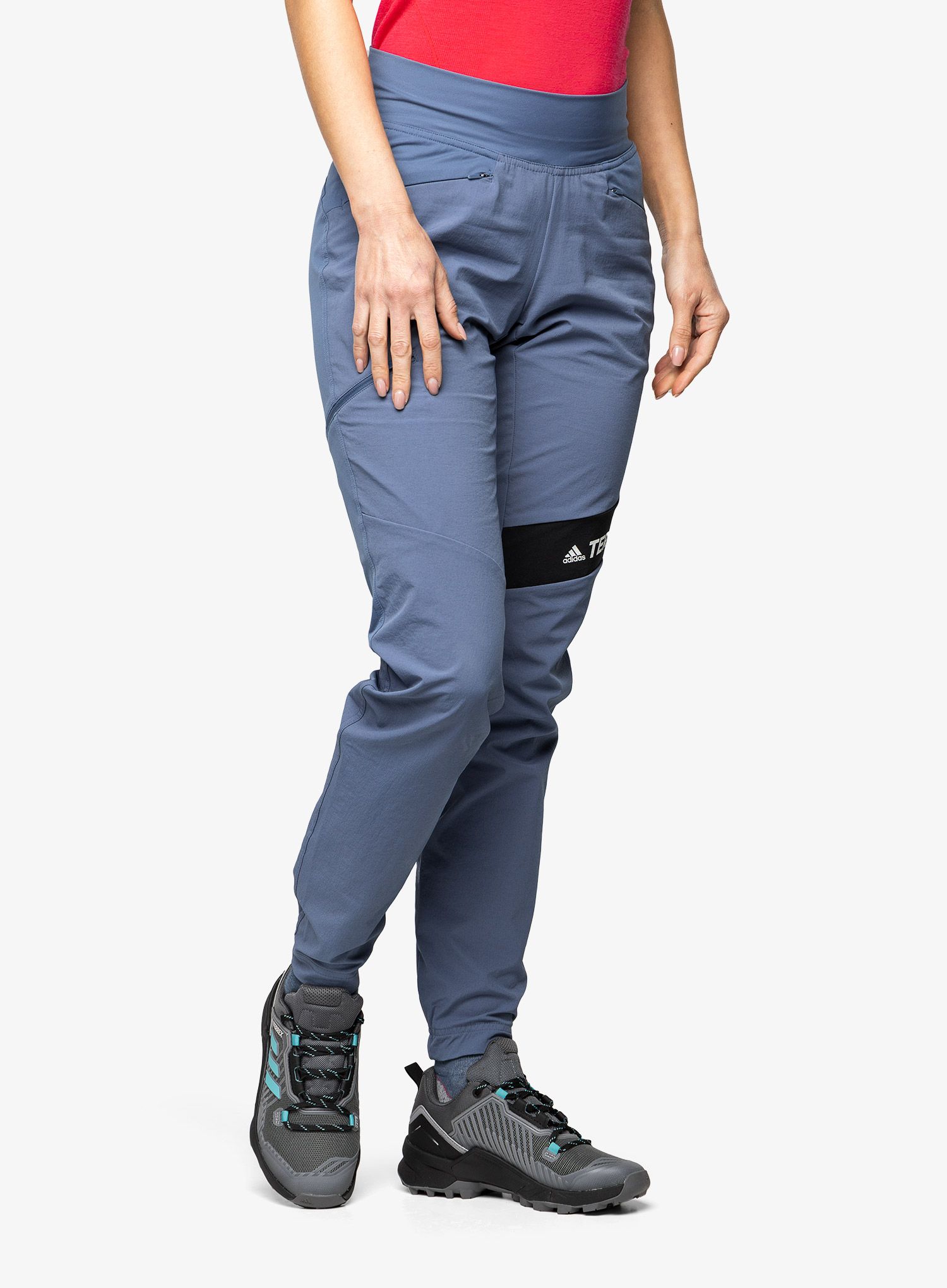 Dámské trekové boty adidas TERREX Swift R3 - grey/mint/grey