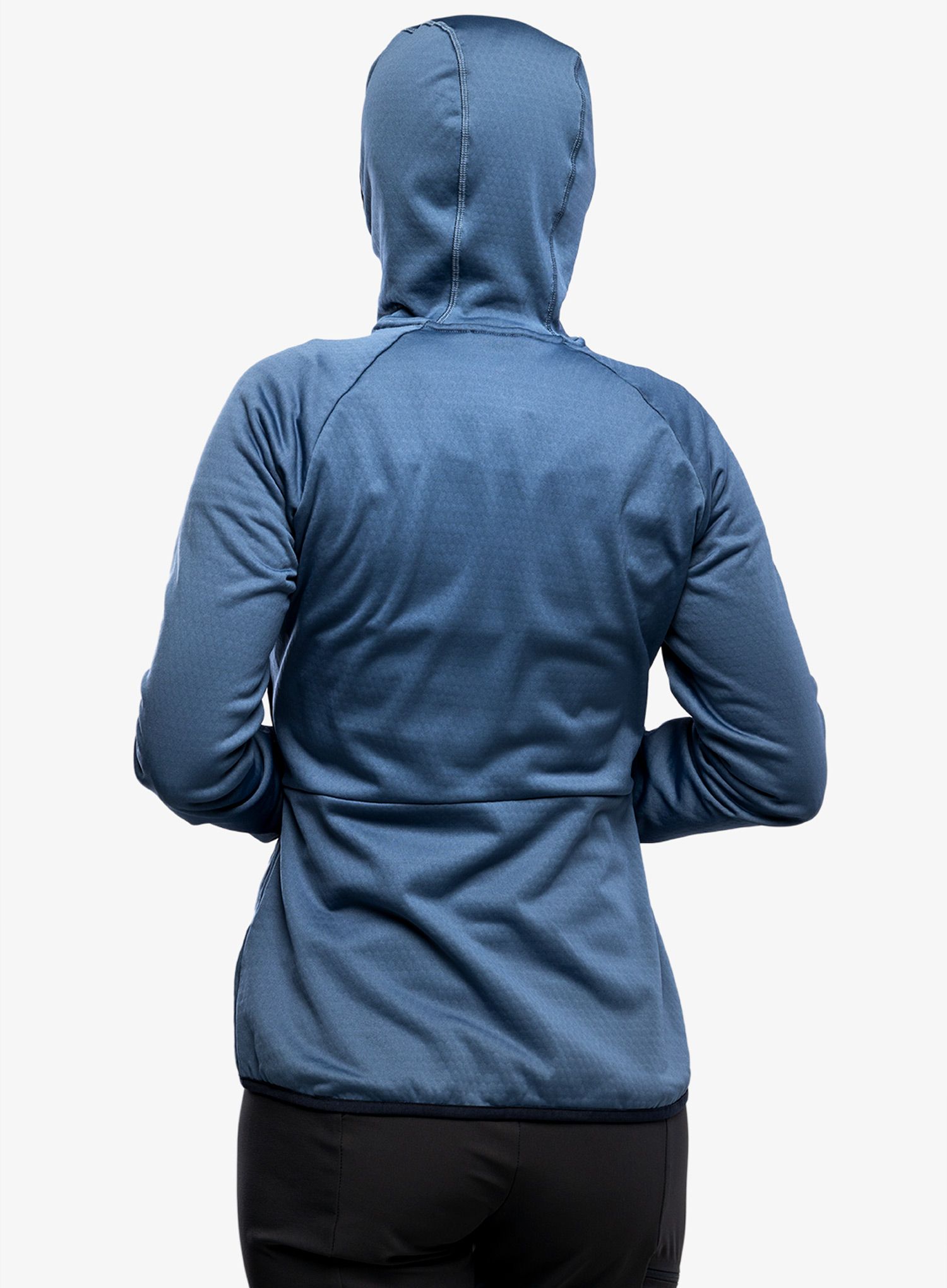 Dámská mikina s kapucí adidas TERREX Tech Flooce Light Hooded Fleece - wonder steel