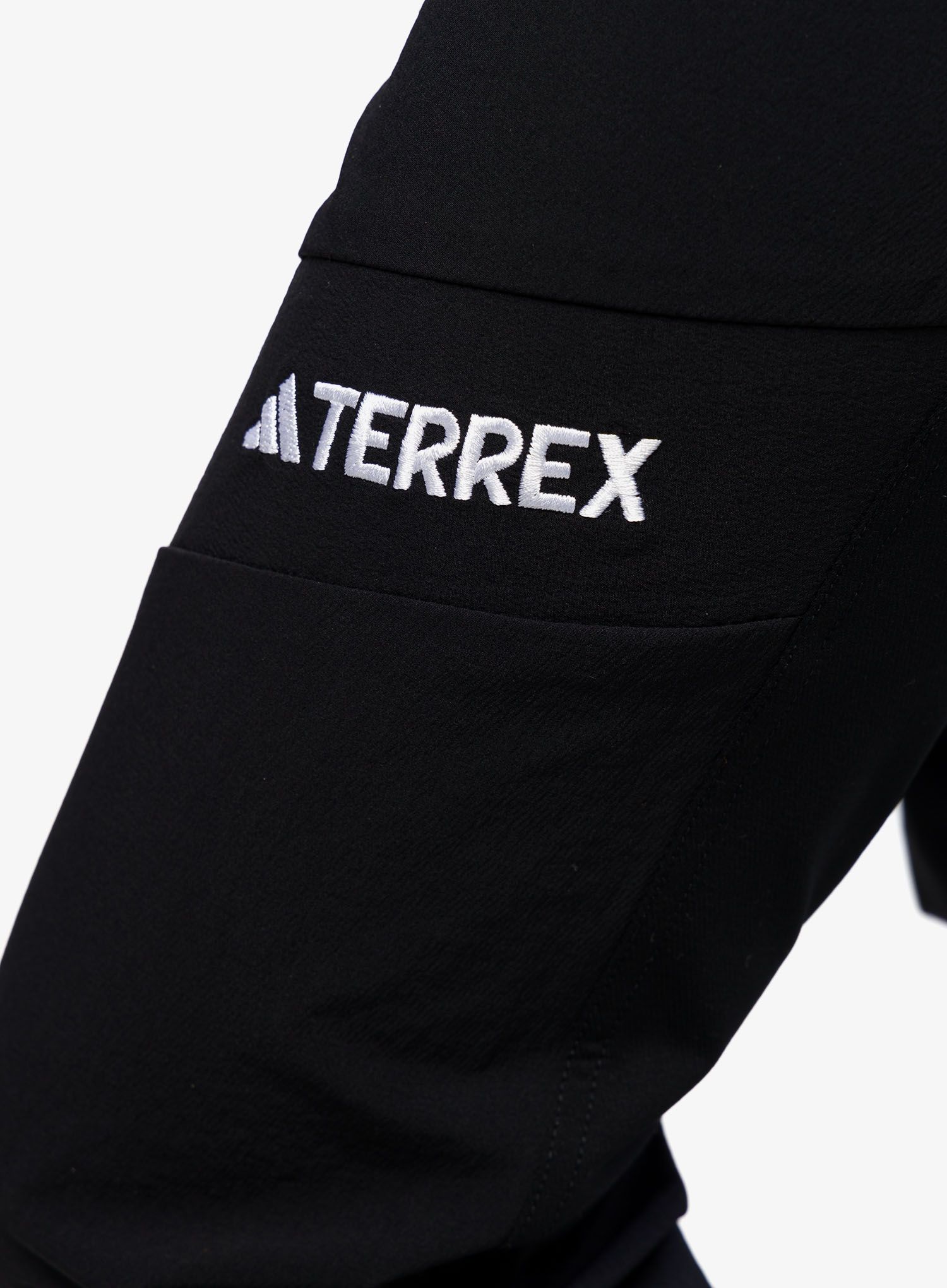 Softshellové kalhoty dámské adidas TERREX Techrock Alpine Climbing Pants - black