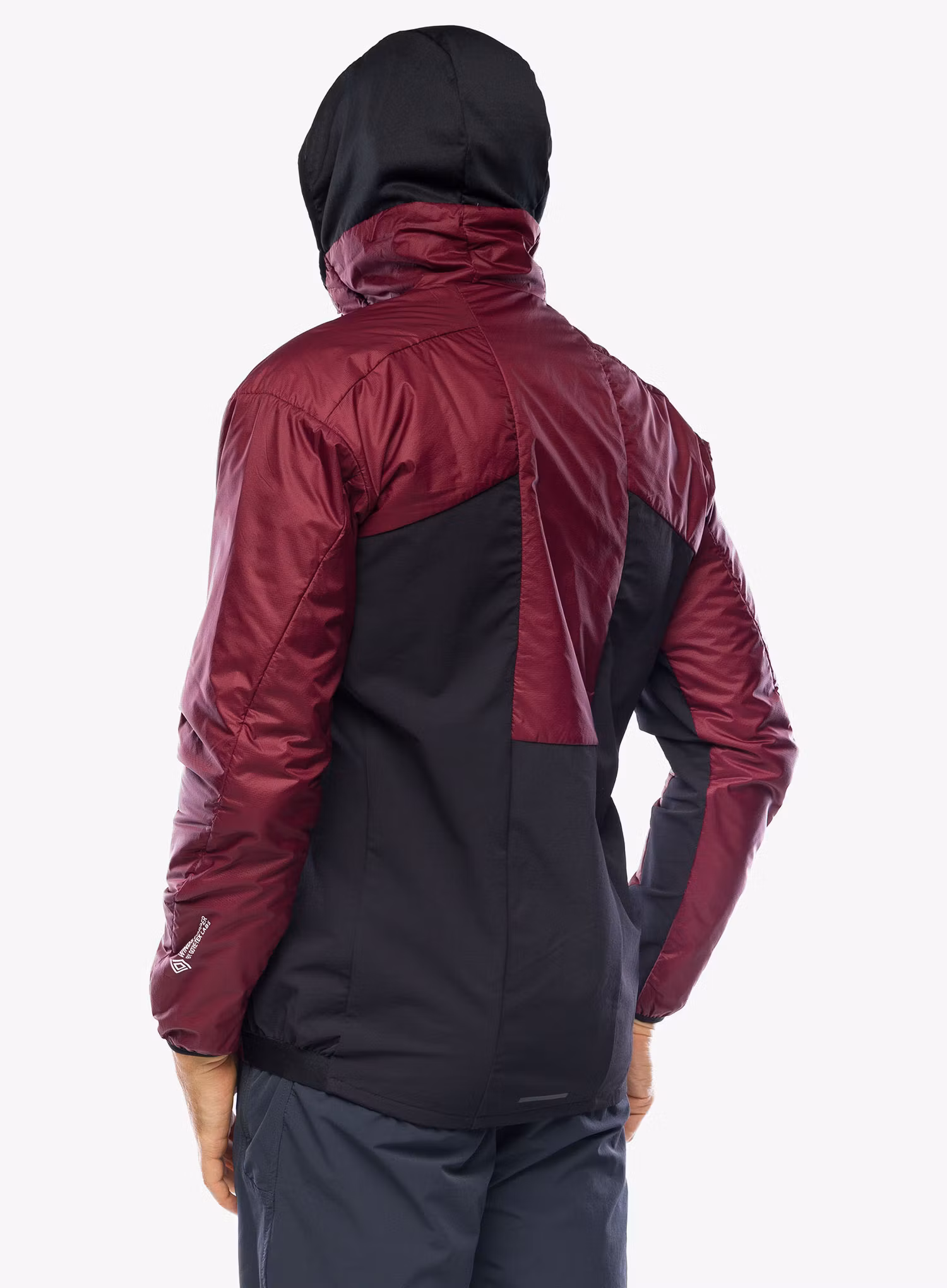 Bunda adidas TERREX Techrock GORE-TEX WINDSTOPPER Hooded Jacket - shadow red/black