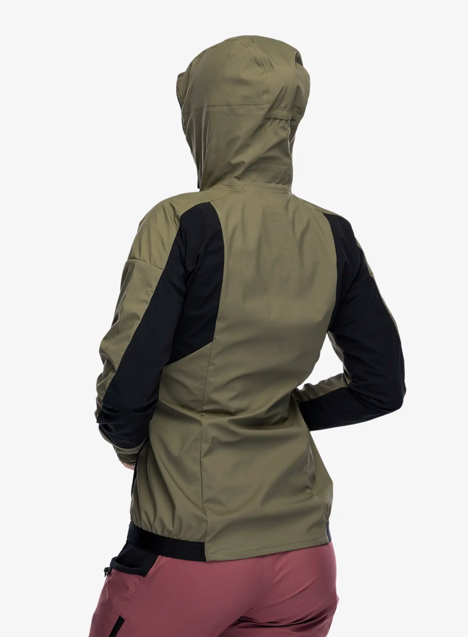 Softshellová bunda dámská adidas TERREX Techrock GORE-TEX WINDSTOPPER Softshell Jkt - olive strata/black