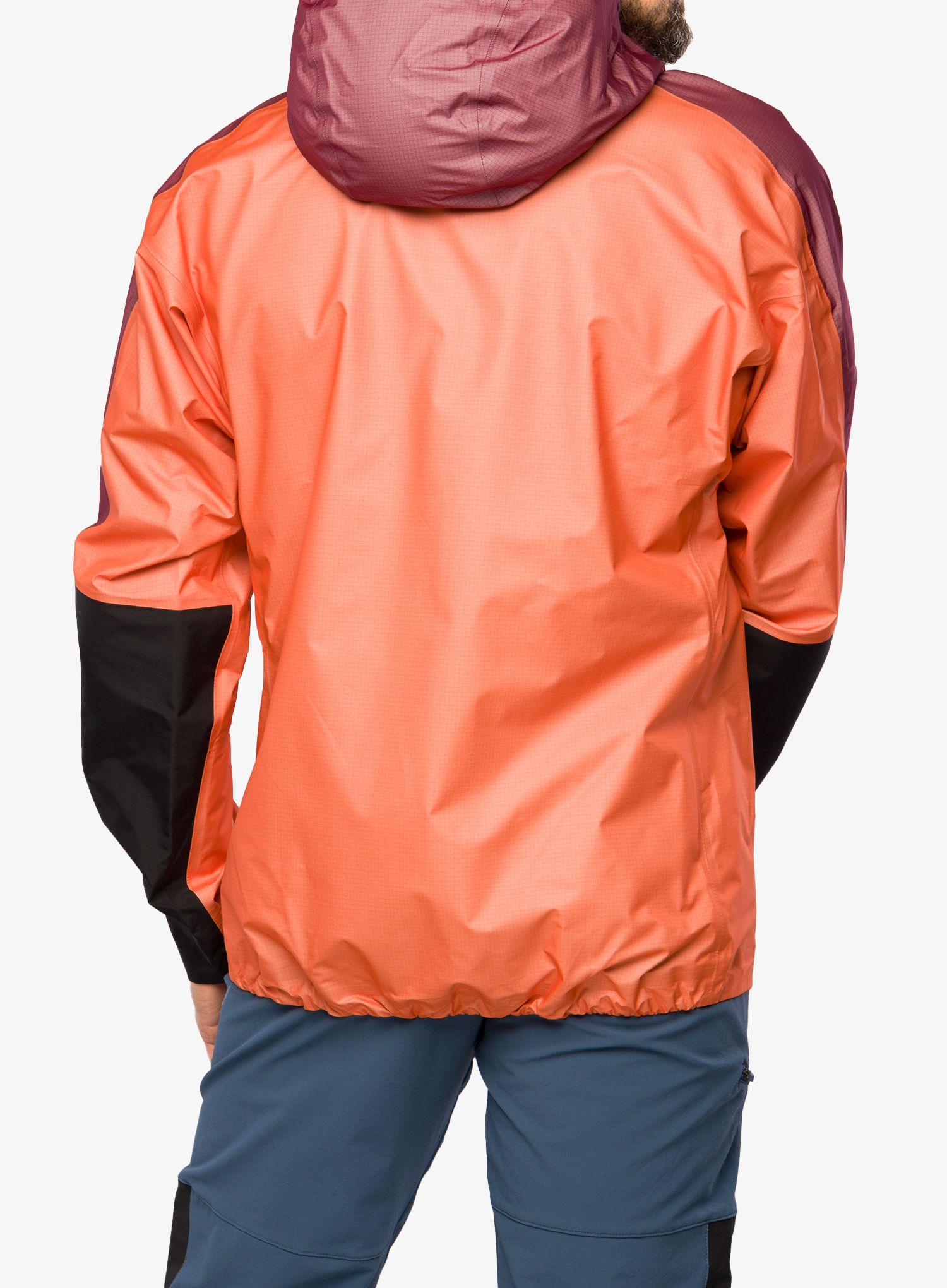 Membránová bunda adidas TERREX Techrock Light GORE-TEX Jacket - semi impact orange/shared