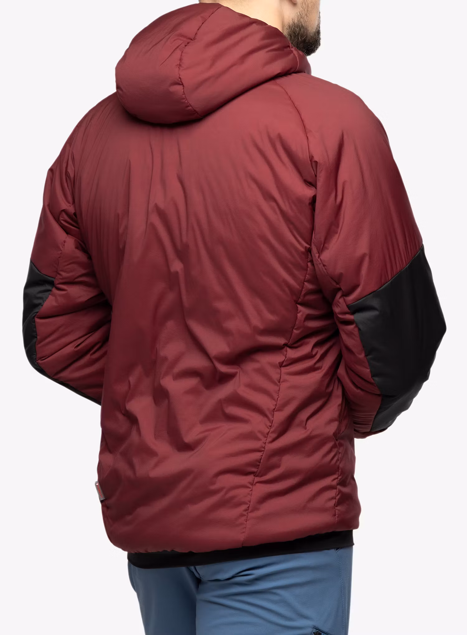 Zateplená bunda adidas TERREX Techrock Stretch PrimaLoft Hooded Jkt - shared/black