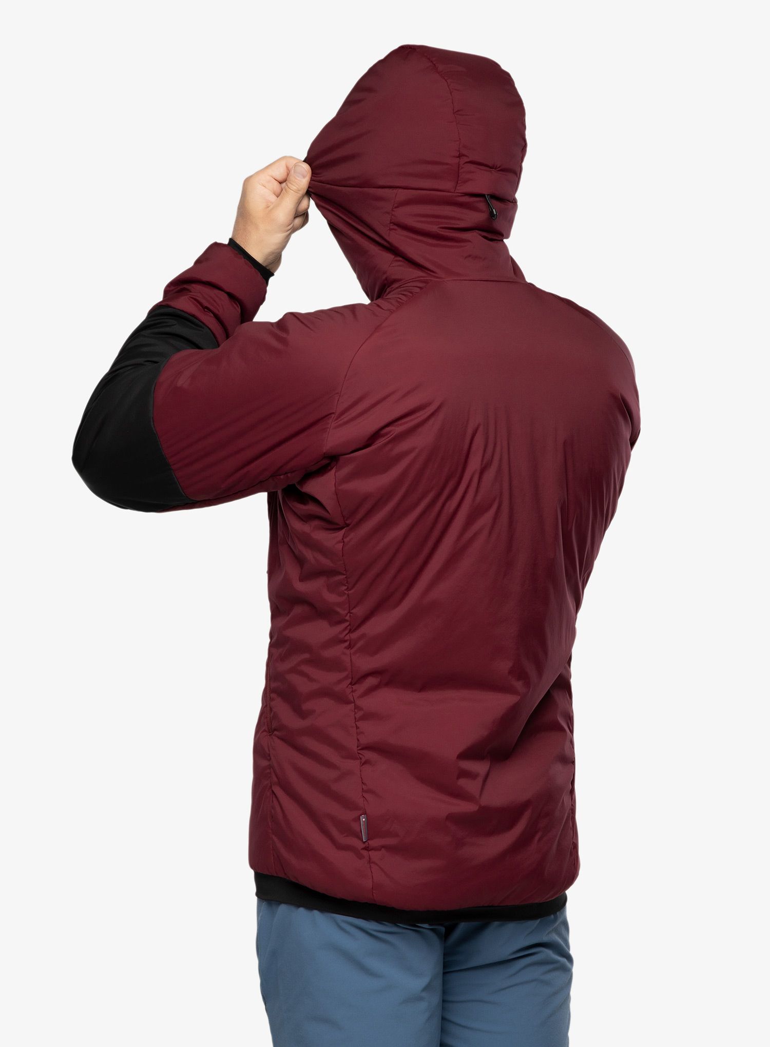Zateplená bunda adidas TERREX Techrock Stretch PrimaLoft Hooded Jkt - shared/black