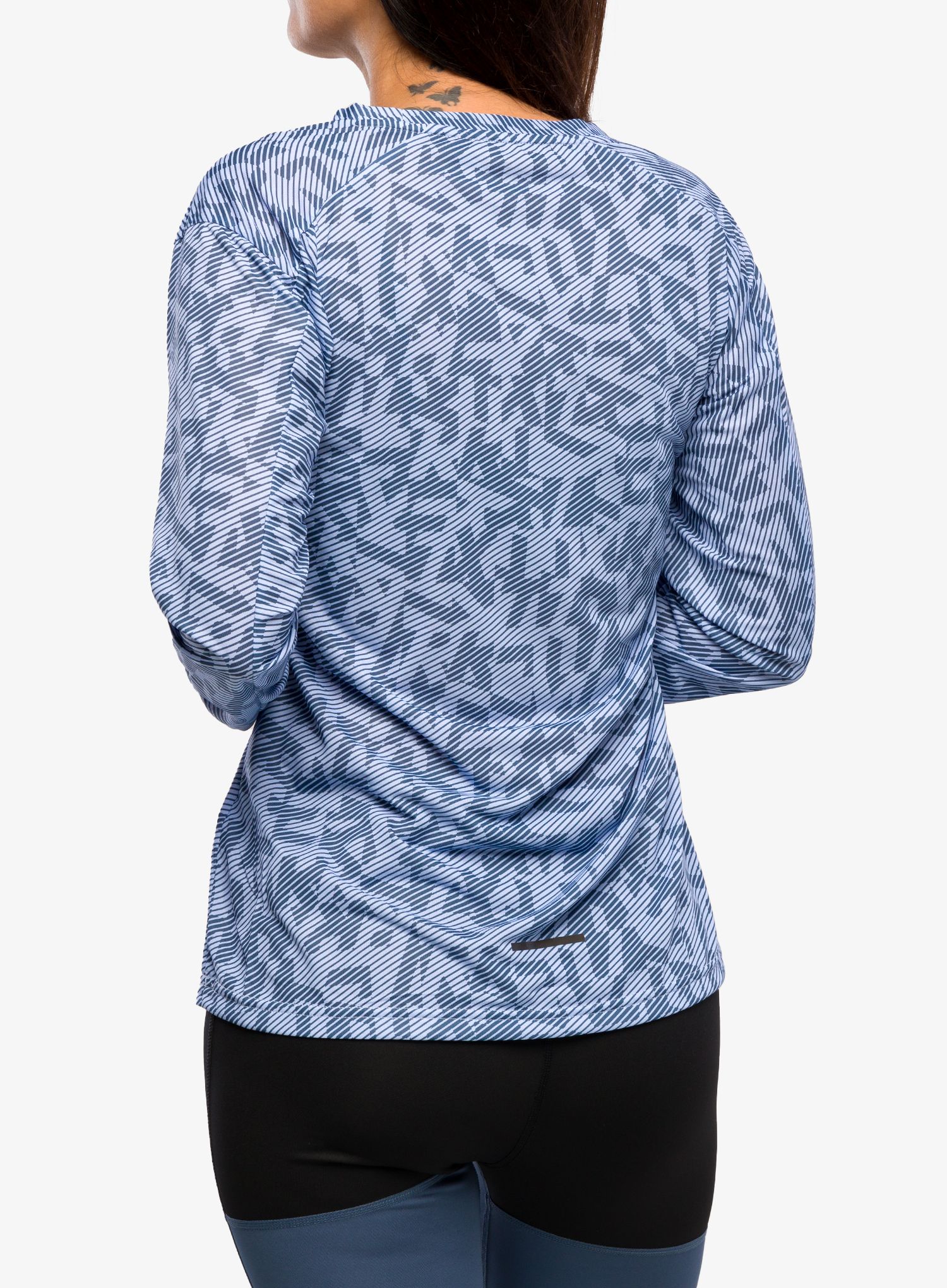 Mikina na běhání dámská adidas TERREX Trail Running Longsleeve - blue dawn/wonder steel