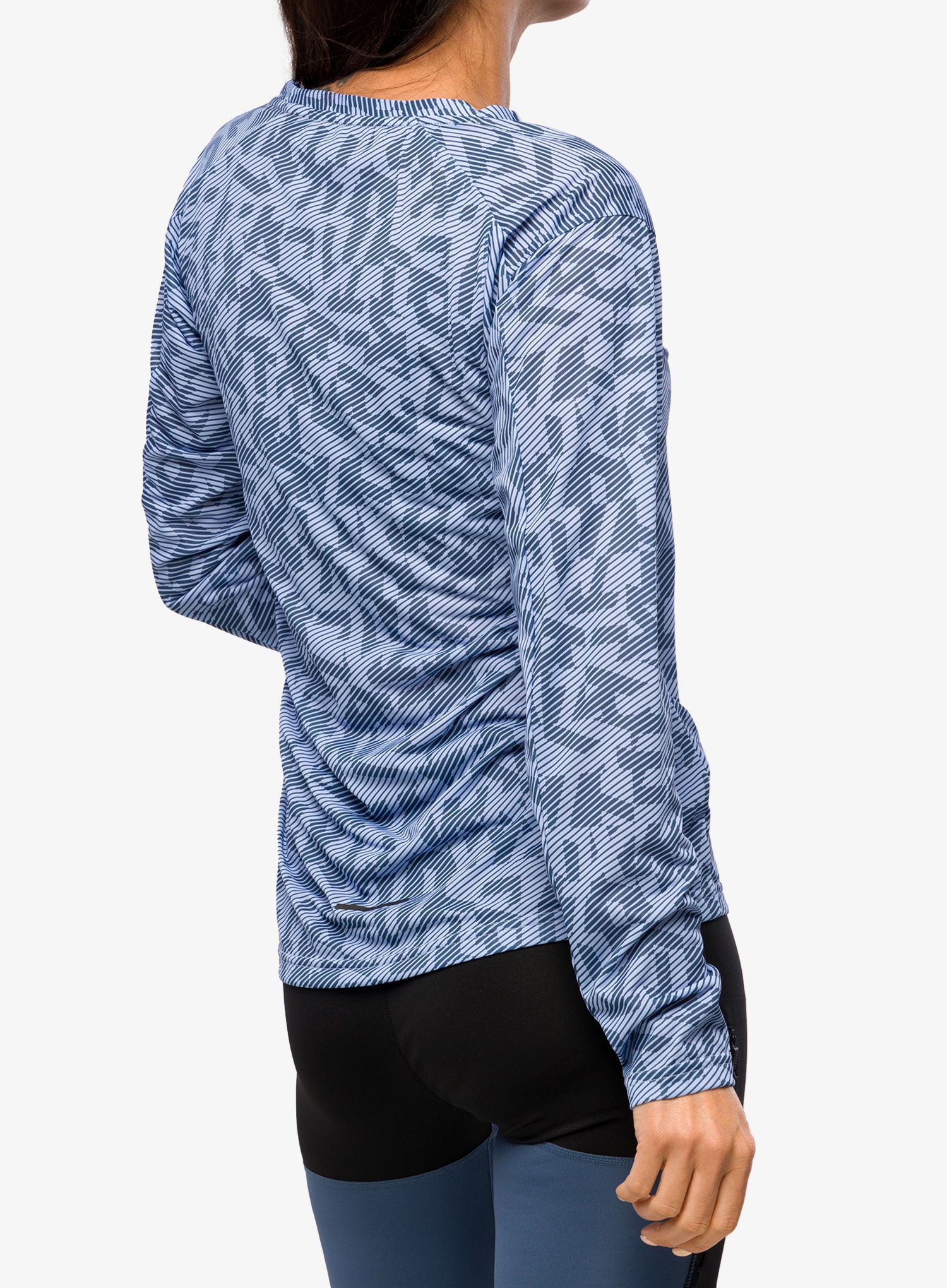 Mikina na běhání dámská adidas TERREX Trail Running Longsleeve - blue dawn/wonder steel