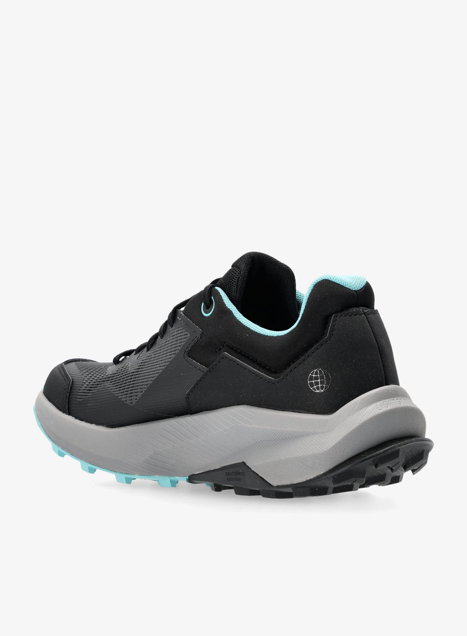 Dámská běžecká obuv adidas TERREX Trailrider - black/grey/mint