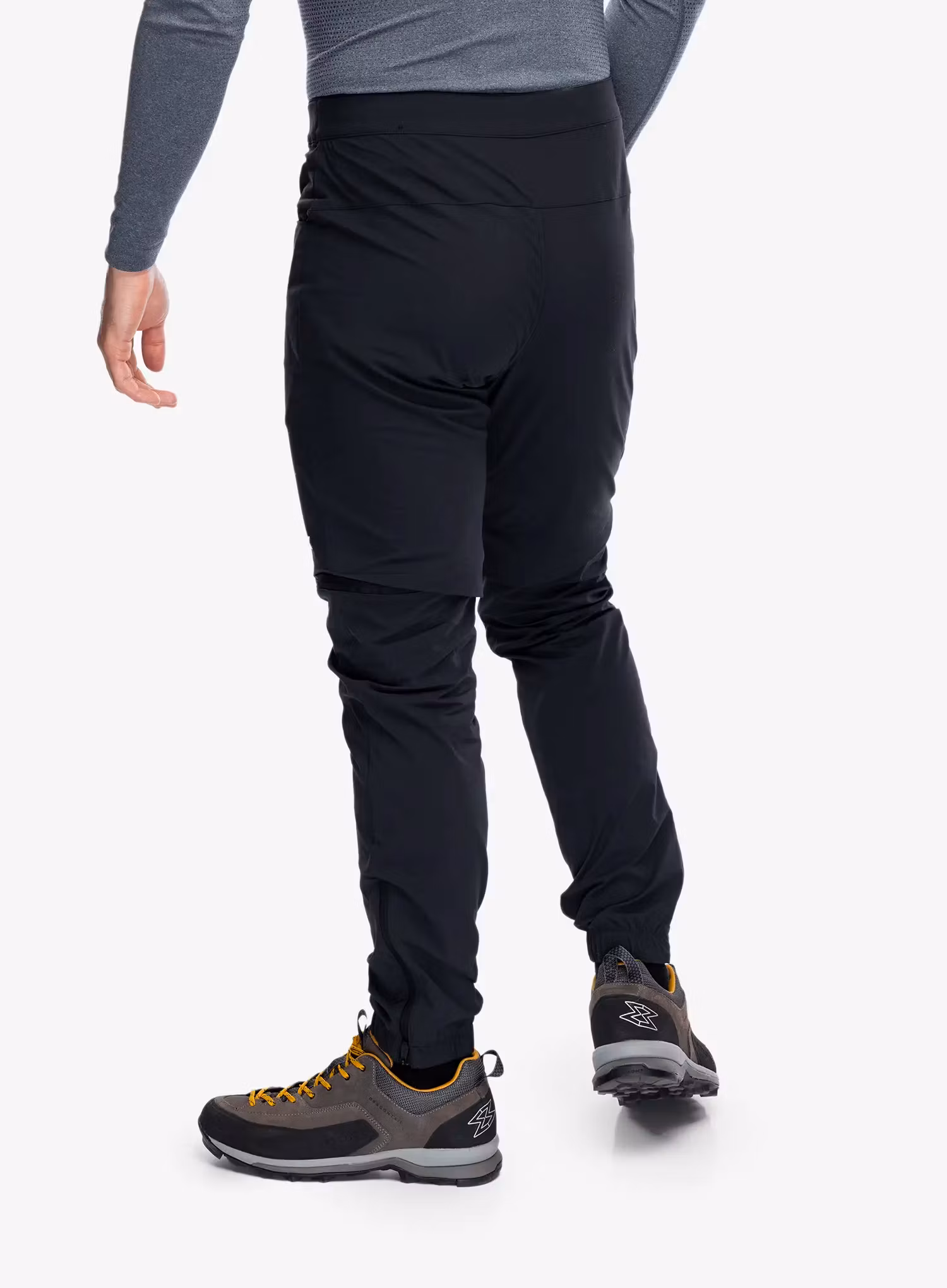 Turistické kalhoty pánské adidas TERREX Utilitas Zip Off Pants - black