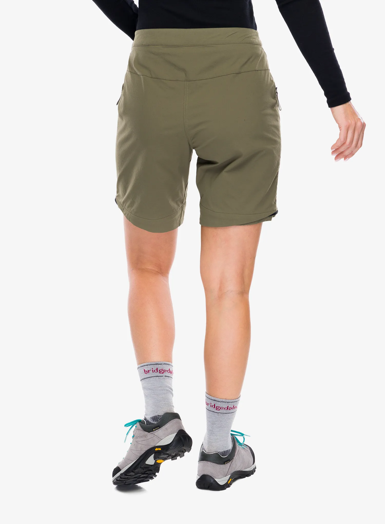 Kalhoty dámské adidas TERREX Utilitas Zip Off Pants - olive strata
