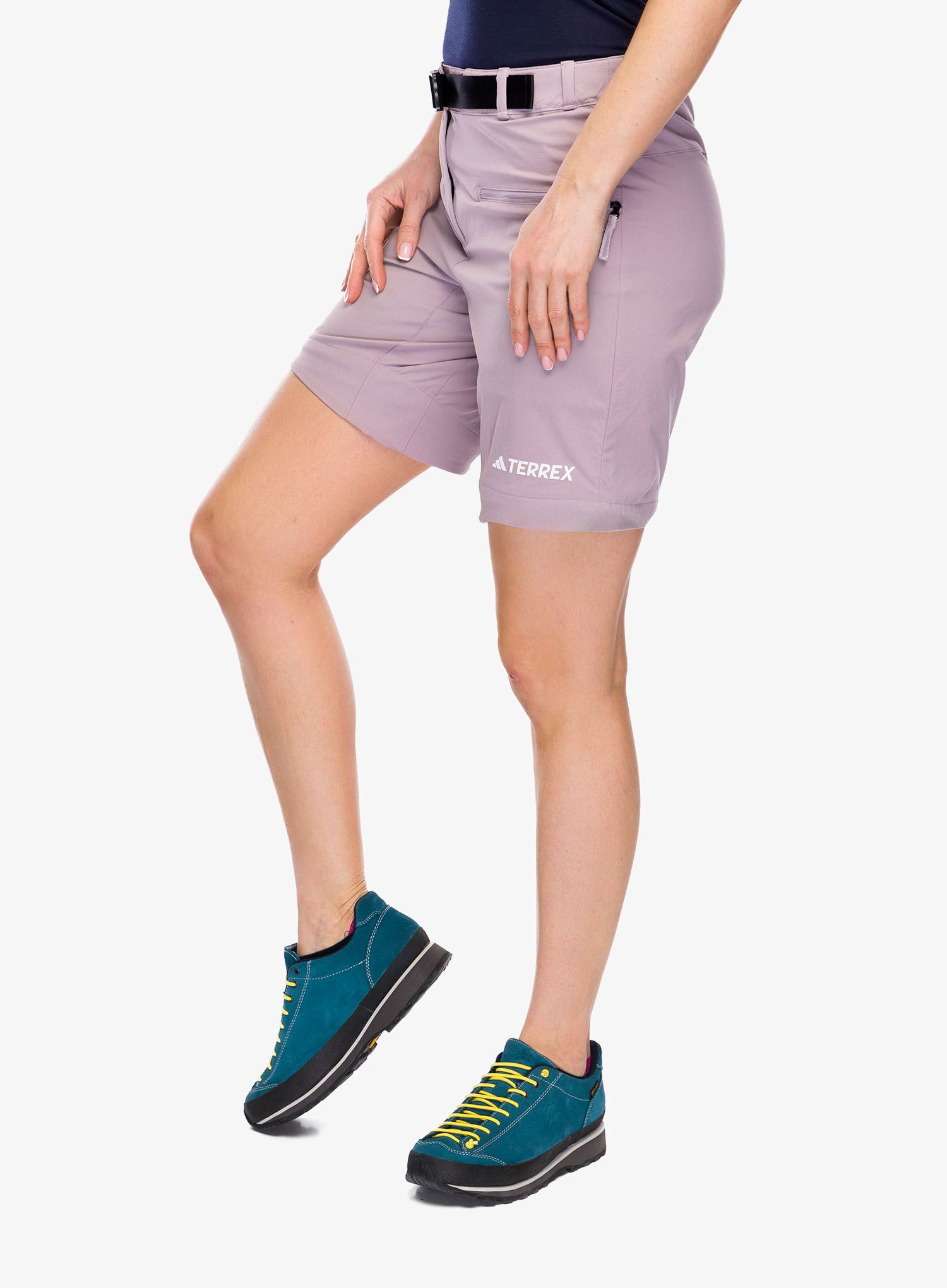 Turistické kalhoty dámské adidas TERREX Utilitas Zip Off Pants - preloved fig