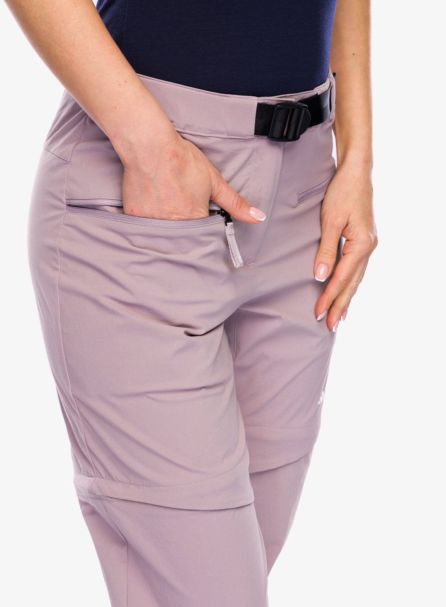 Turistické kalhoty dámské adidas TERREX Utilitas Zip Off Pants - preloved fig