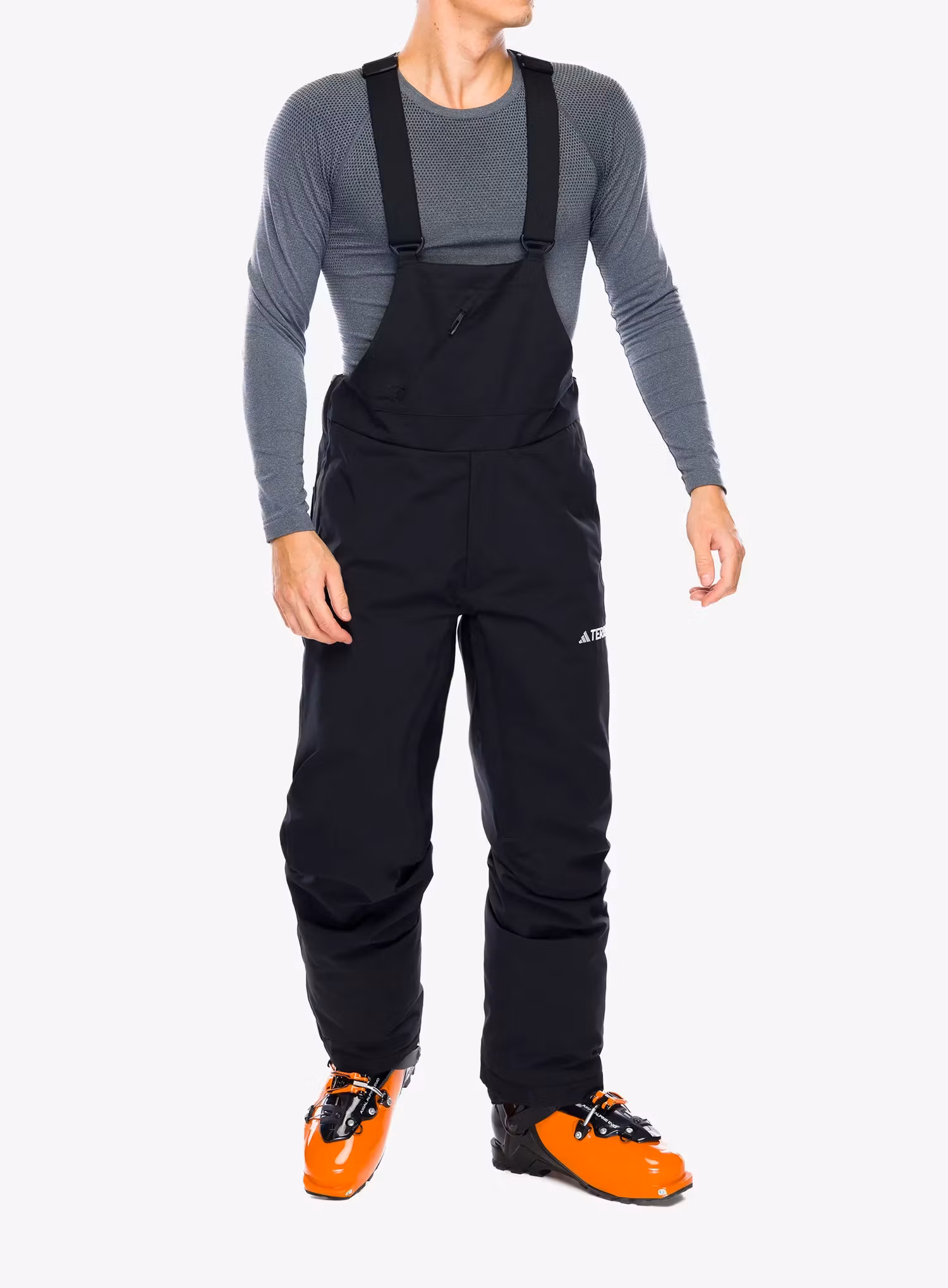 Lyžařské kalhoty adidas TERREX Xperior 2L Insulated Bib Pants - black/white