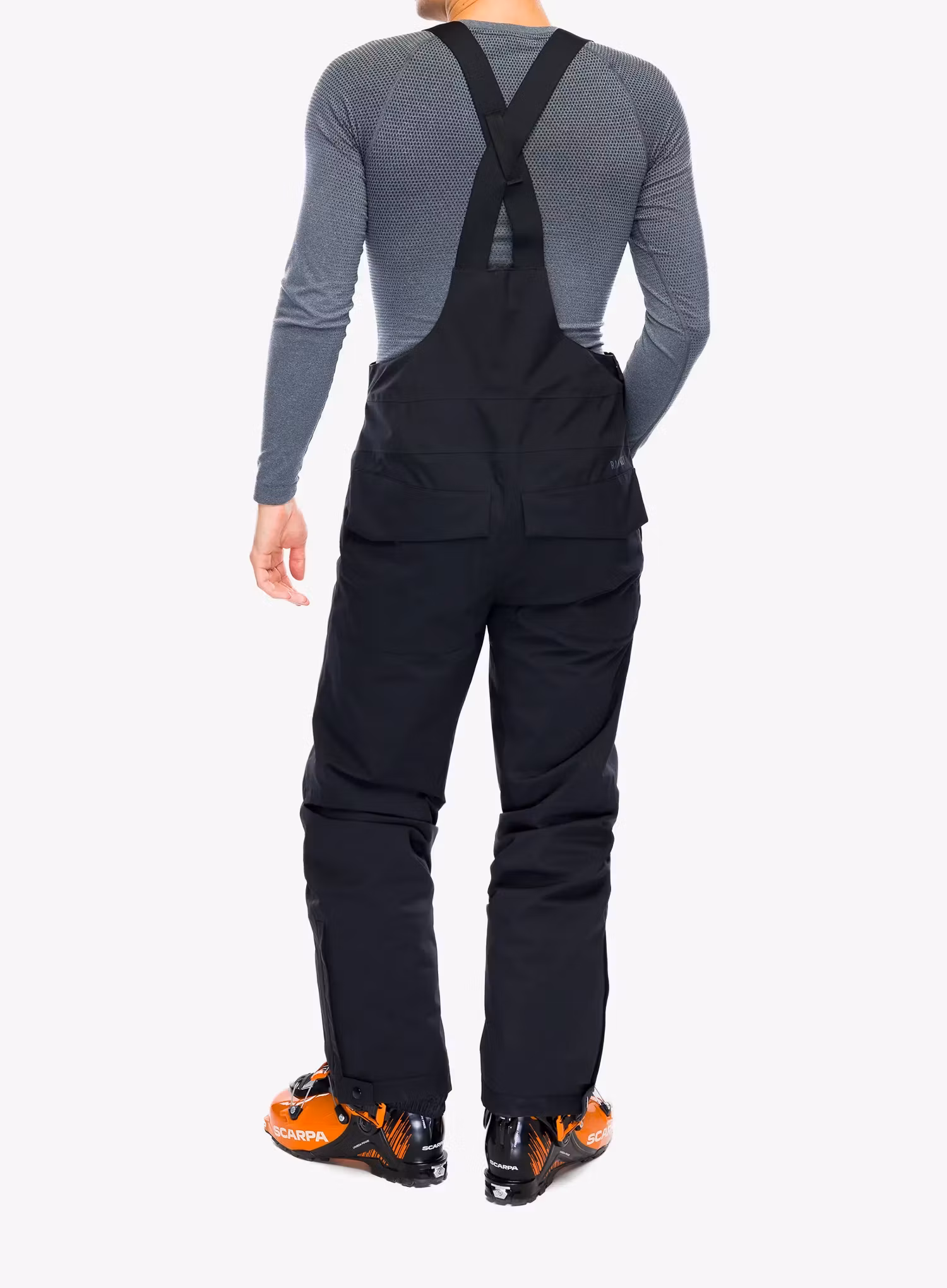 Lyžařské kalhoty adidas TERREX Xperior 2L Insulated Bib Pants - black/white