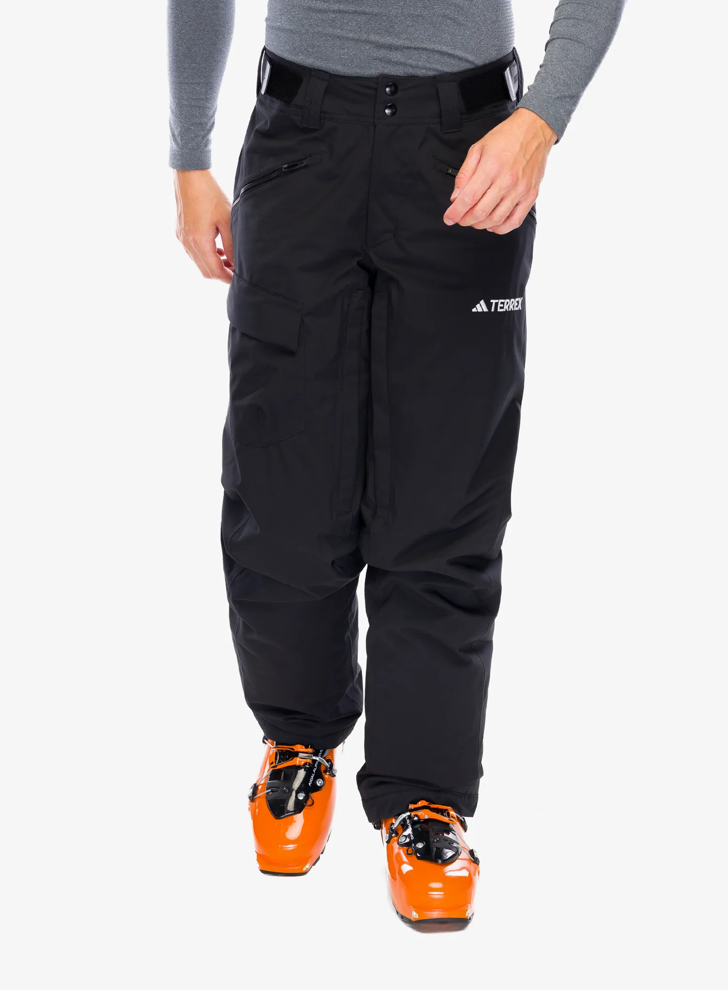 Lyžařské kalhoty adidas TERREX Xperior 2L Insulated Tech Pants - black/white