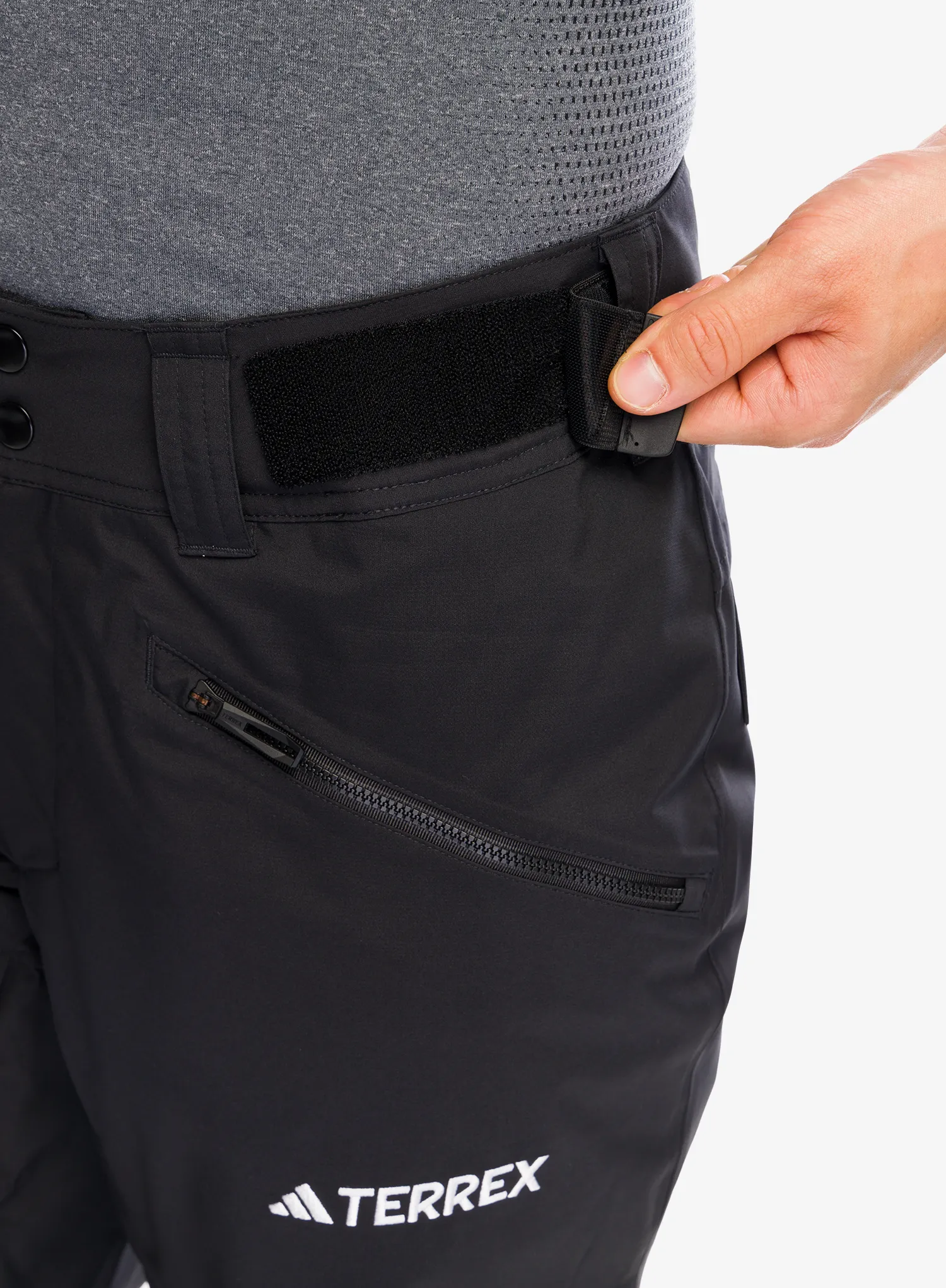 Lyžařské kalhoty adidas TERREX Xperior 2L Insulated Tech Pants - black/white