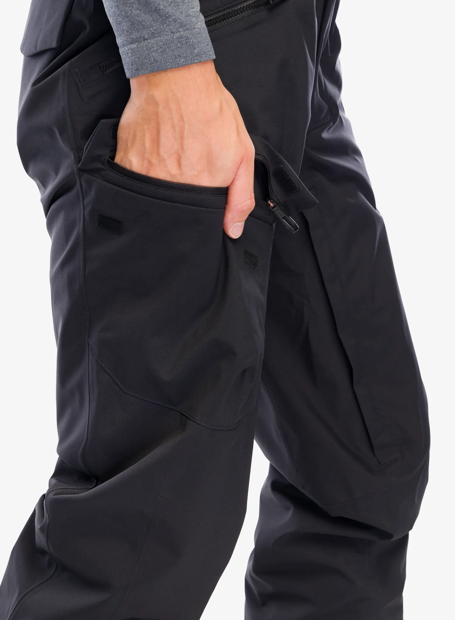 Lyžařské kalhoty adidas TERREX Xperior 2L Insulated Tech Pants - black/white