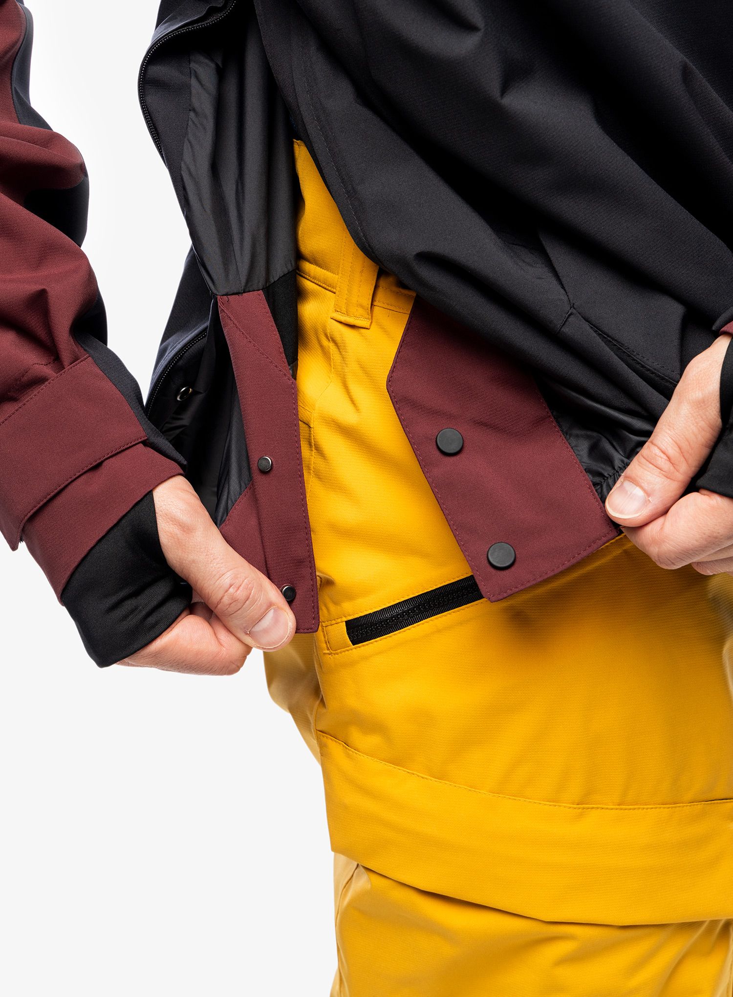 Bunda na lyže adidas TERREX Xperior 2L Lined RAIN.RDY Anorak - shadow red/black