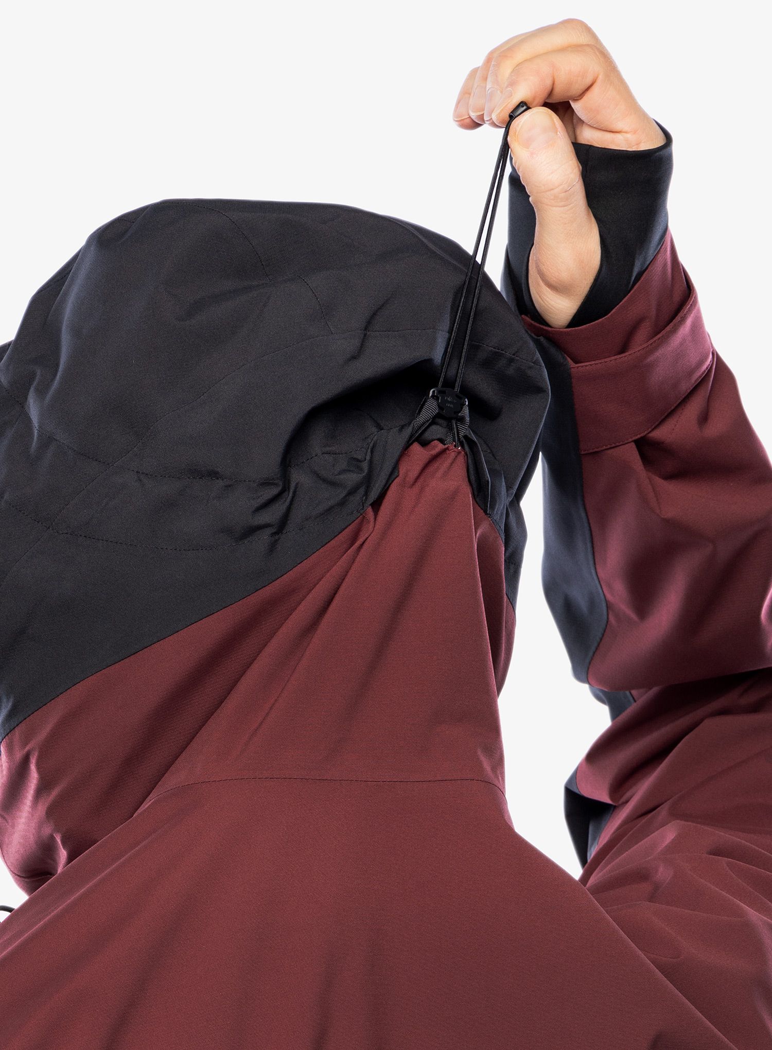 Bunda na lyže adidas TERREX Xperior 2L Lined RAIN.RDY Anorak - shadow red/black