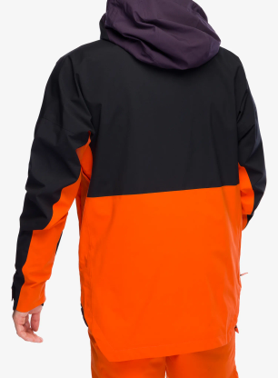 Lyžařská bunda adidas TERREX Xperior 2L Lined RAIN.RDY Anorak - blk/aurora blk/semi im orange