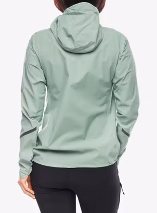 Dámská bunda do deště adidas TERREX Xperior 2,5L Light RAIN.RDY Jkt - silver green