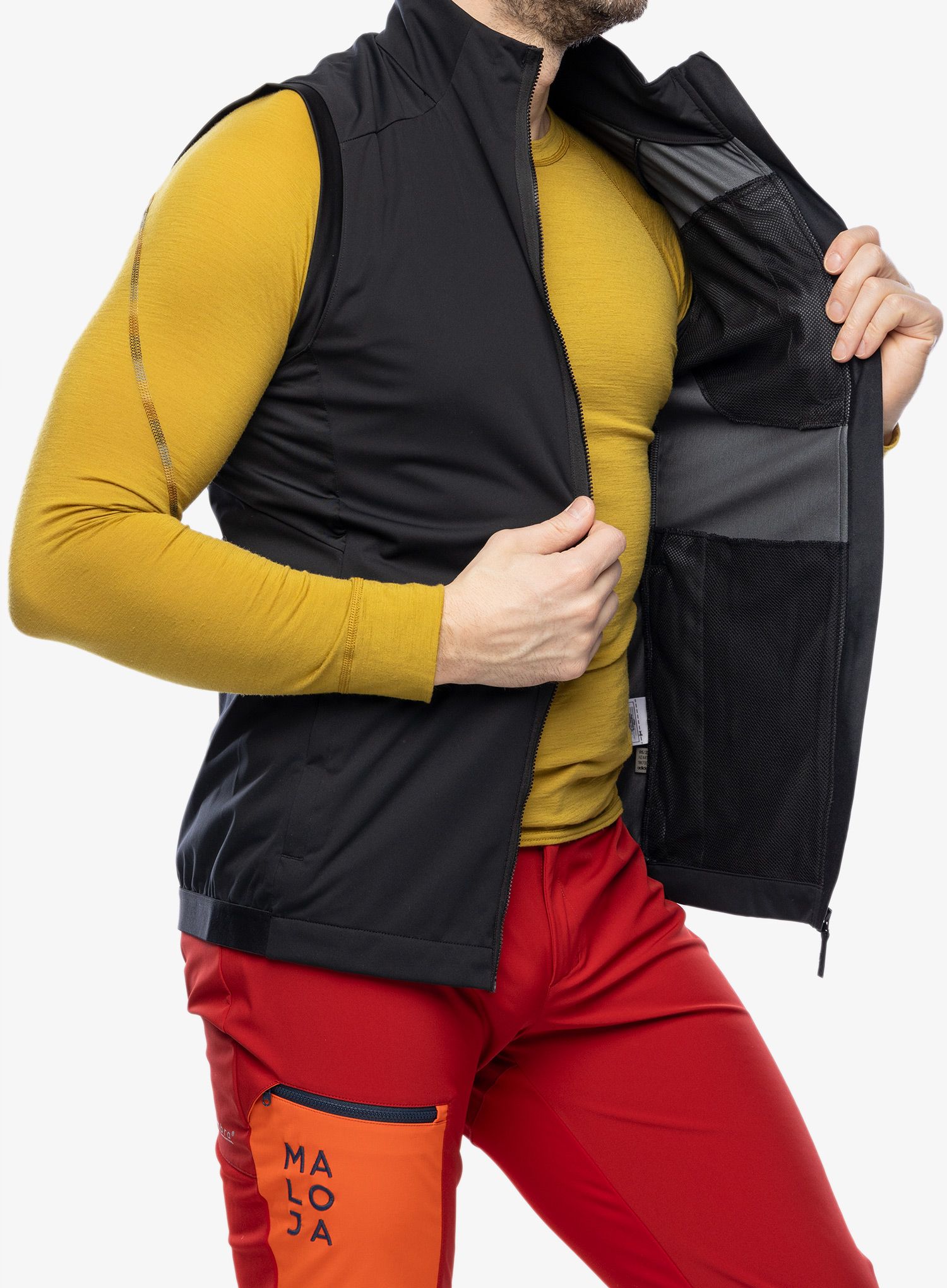 Vesta adidas TERREX Xperior Cross-Country Ski Soft Shell Vest - black
