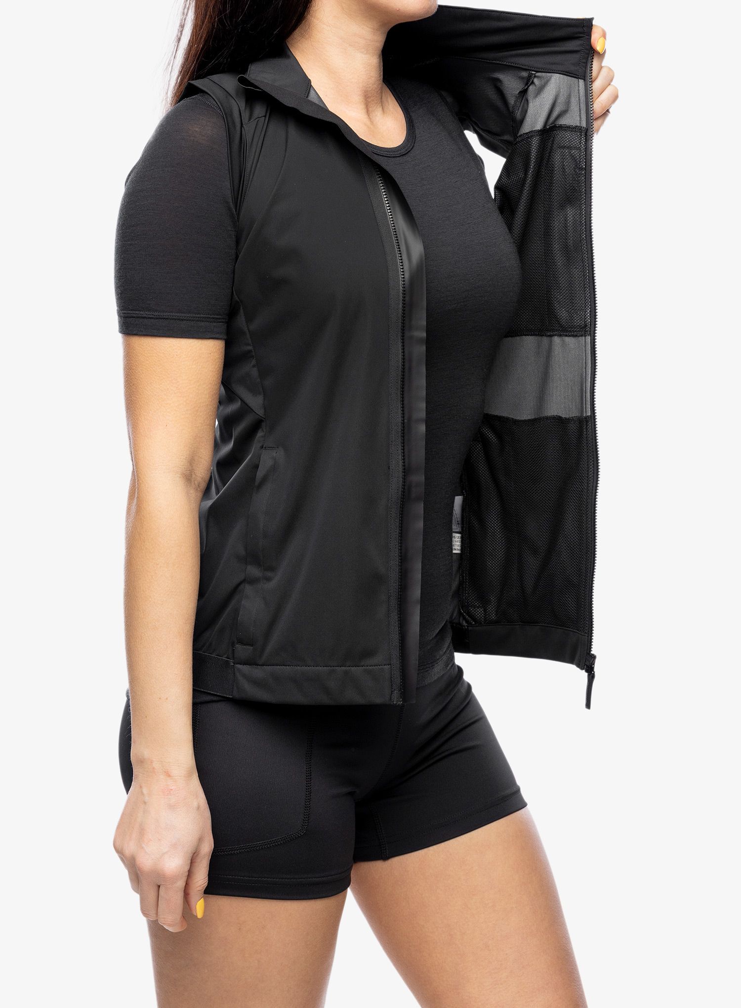 Vesta dámská adidas TERREX Xperior Cross Country Ski Soft Shell Vest - black