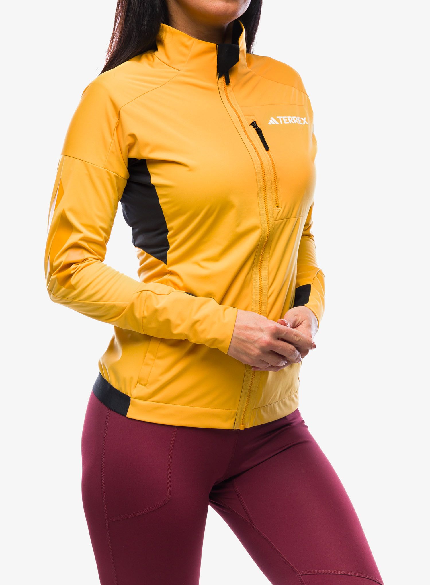 Dámská bunda adidas TERREX Xperior Crosscountry Ski Softshell Jacket - preyel