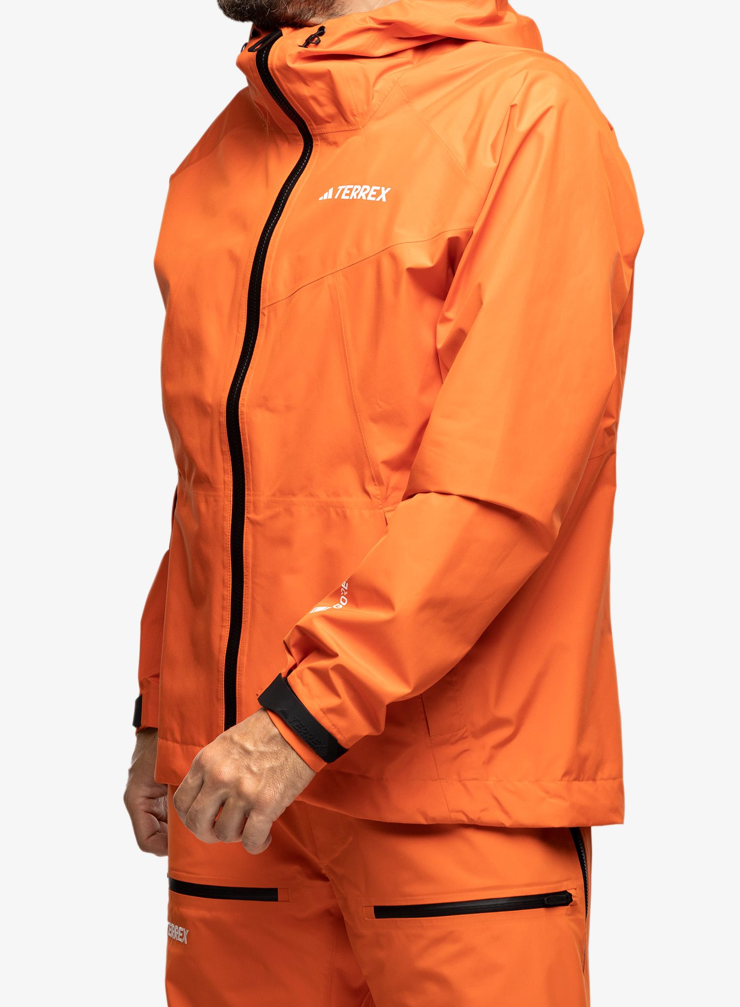 Bunda do deště adidas TERREX Xperior GORE-TEX Paclite Rain Jacket - semi impact orange