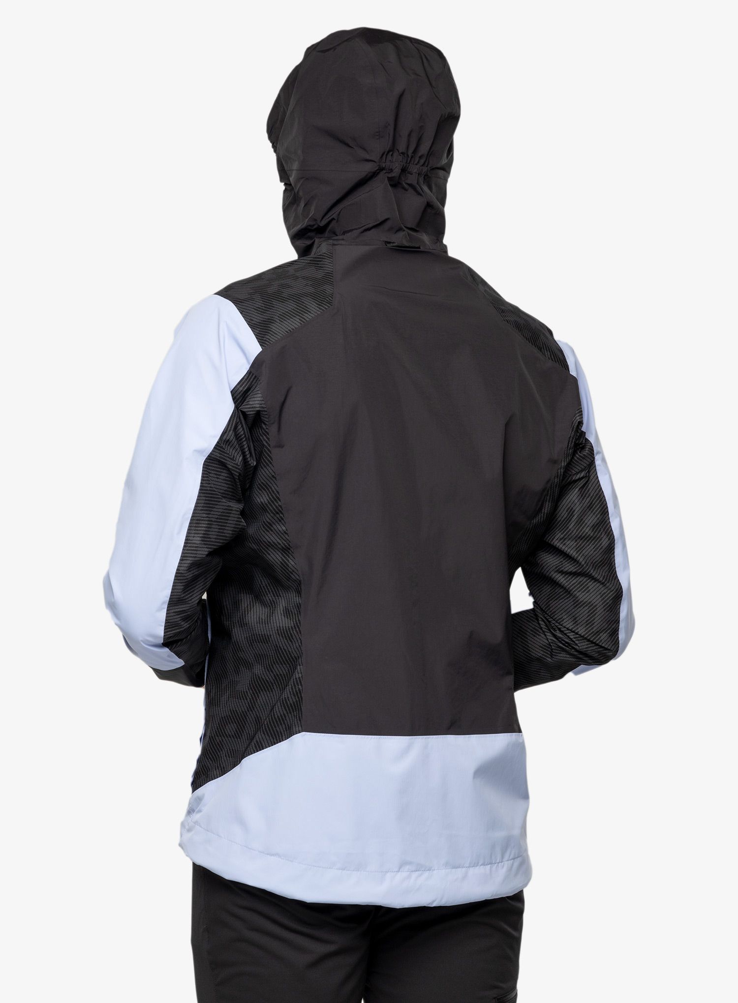 Bunda do deště adidas TERREX Xperior Hybrid Primeknit Rain Jkt - blue dawn/black