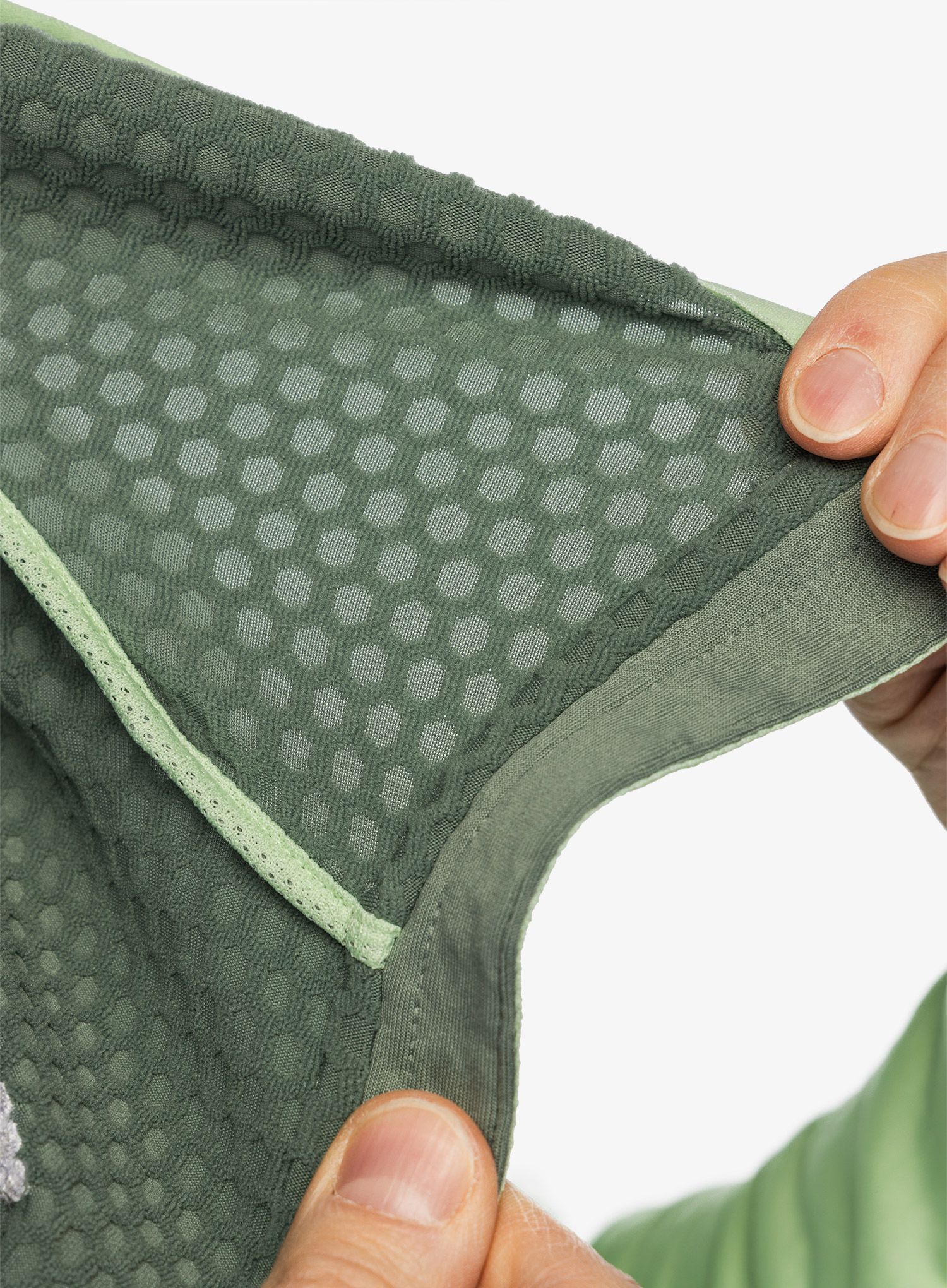 Outdoorova mikina adidas TERREX Xperior Light Fleece Hooded Jacket - semi green spark/silver green