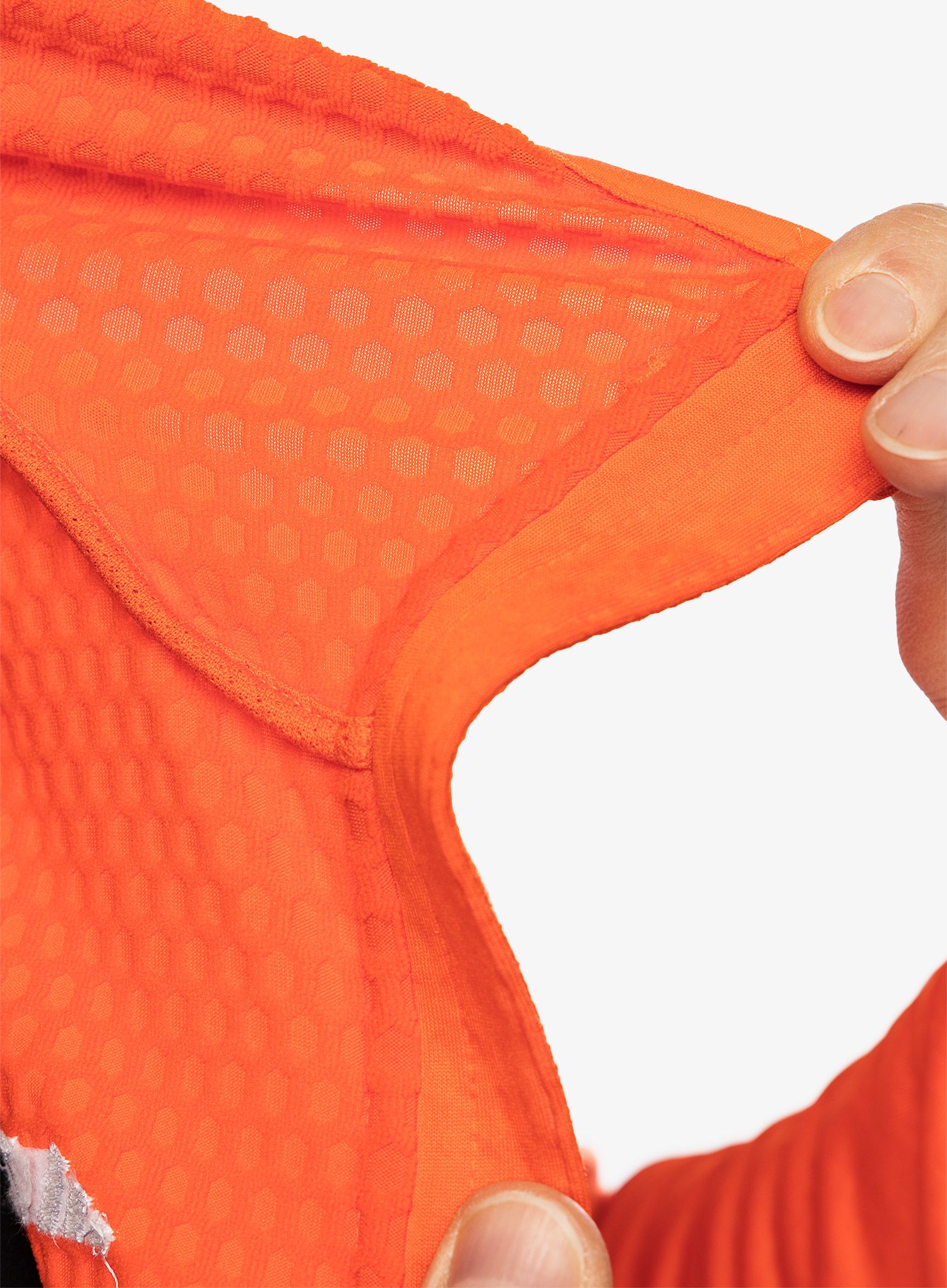 Outdoorova mikina adidas TERREX Xperior Light Fleece Hooded Jacket - semi impact orange