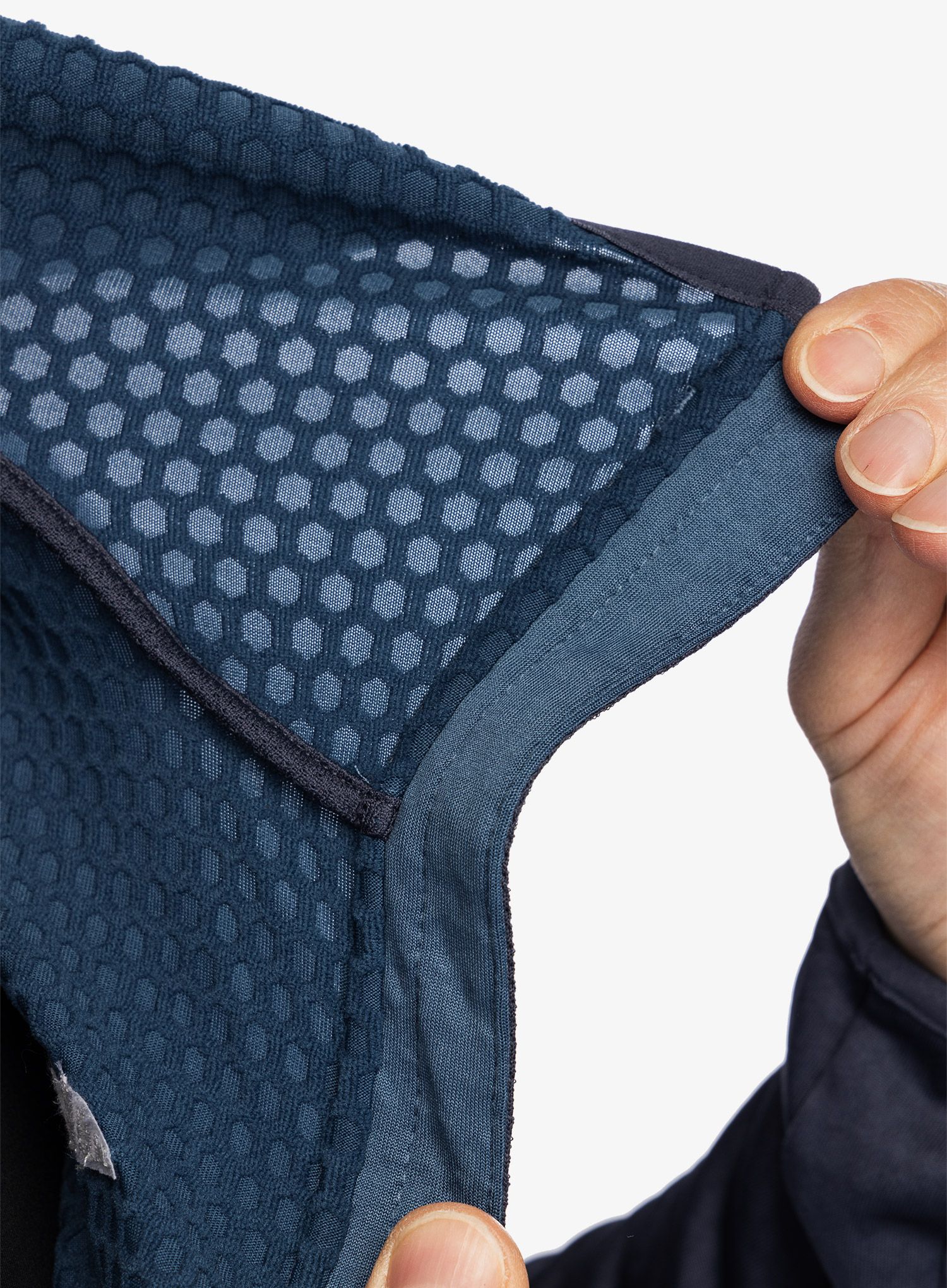 Mikina s kapucí adidas TERREX Xperior Light Fleece Hooded Jacket - shadow navy/wonder steel