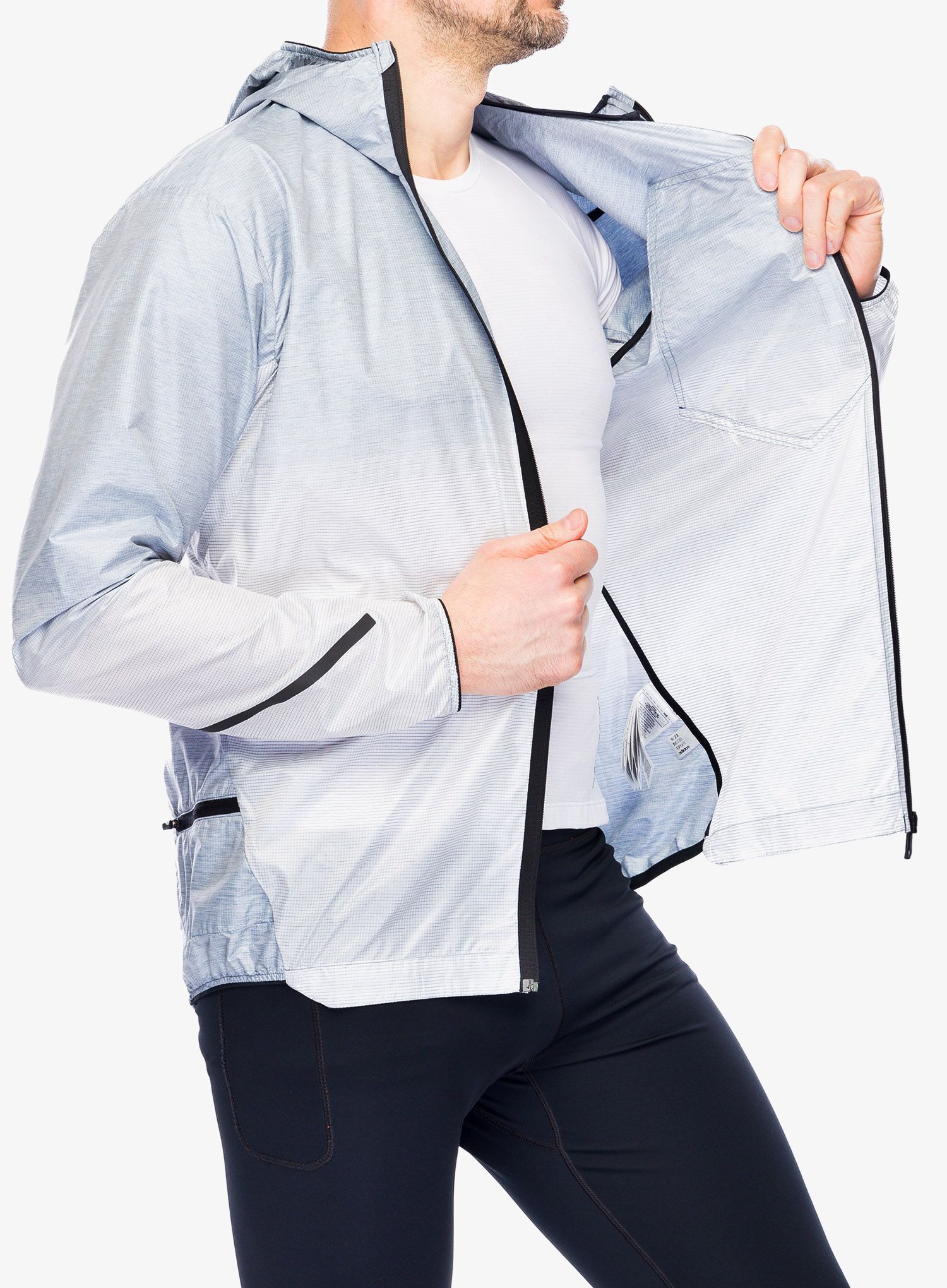 Větrovka adidas TERREX Xperior Light Windweave Jacket - wonder steel