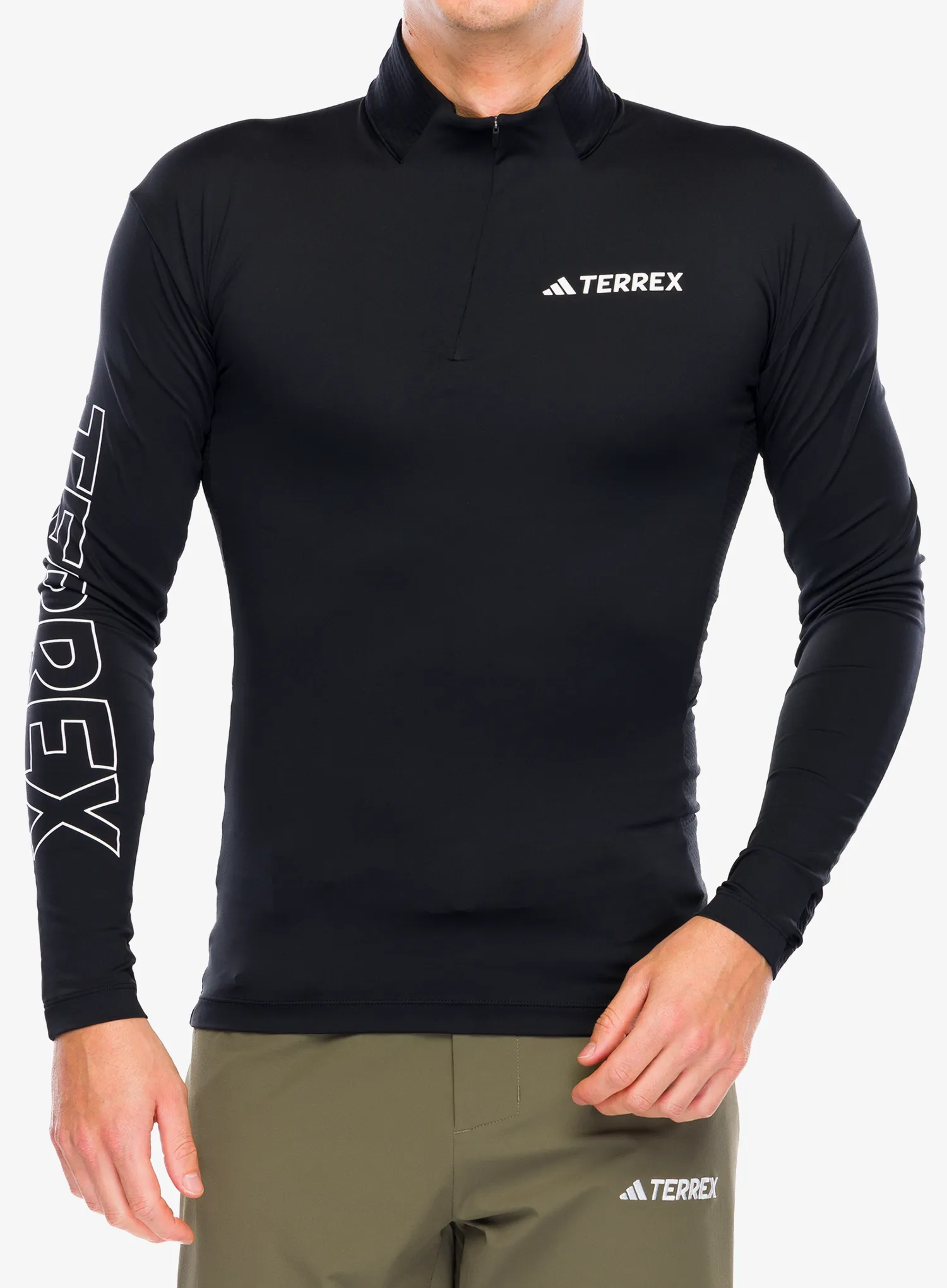 Mikina se zipem adidas TERREX Xperior Longsleeve - black