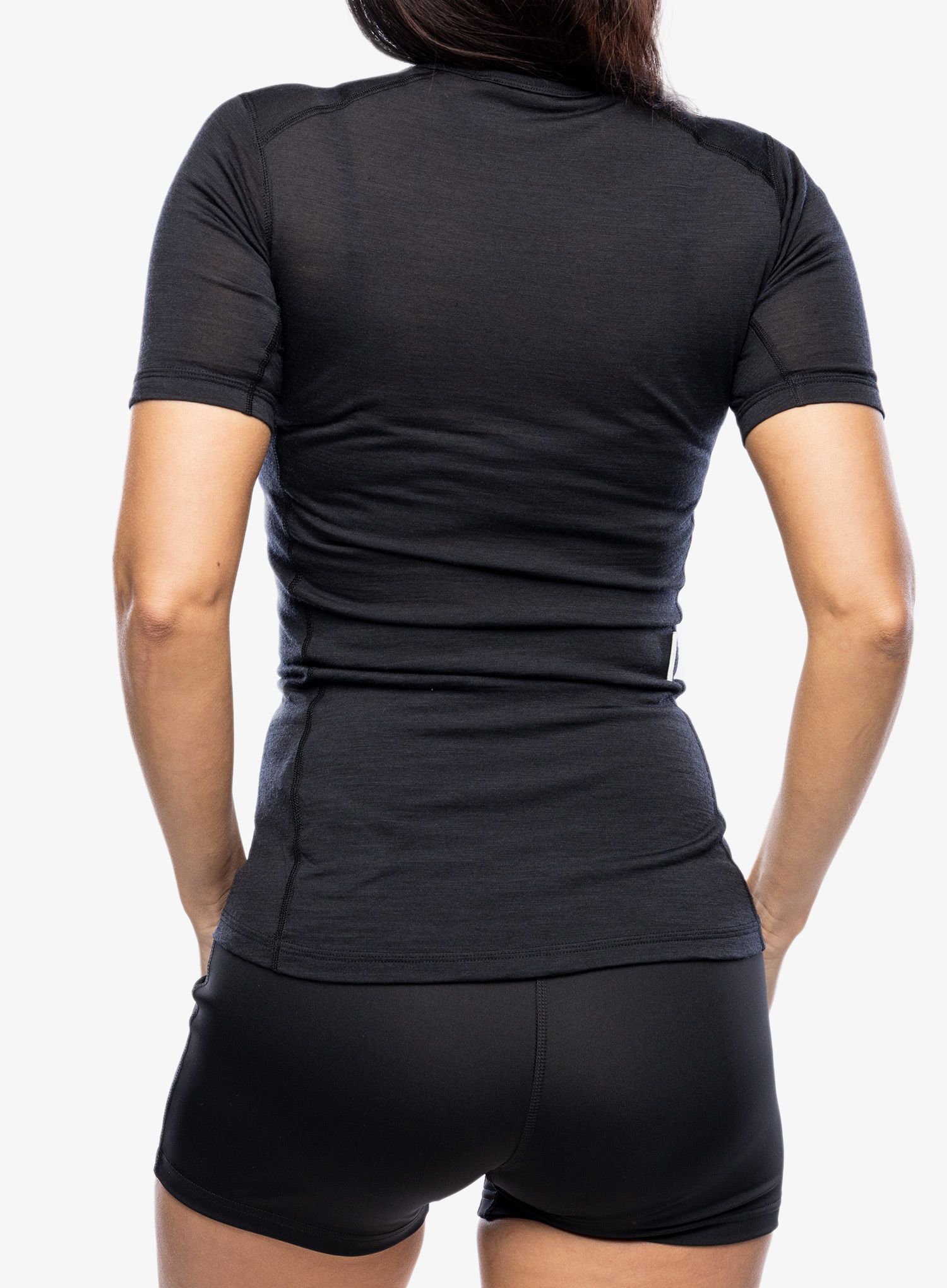 Termo triko dámské adidas TERREX Xperior Merino 150 Baselayer SS - black
