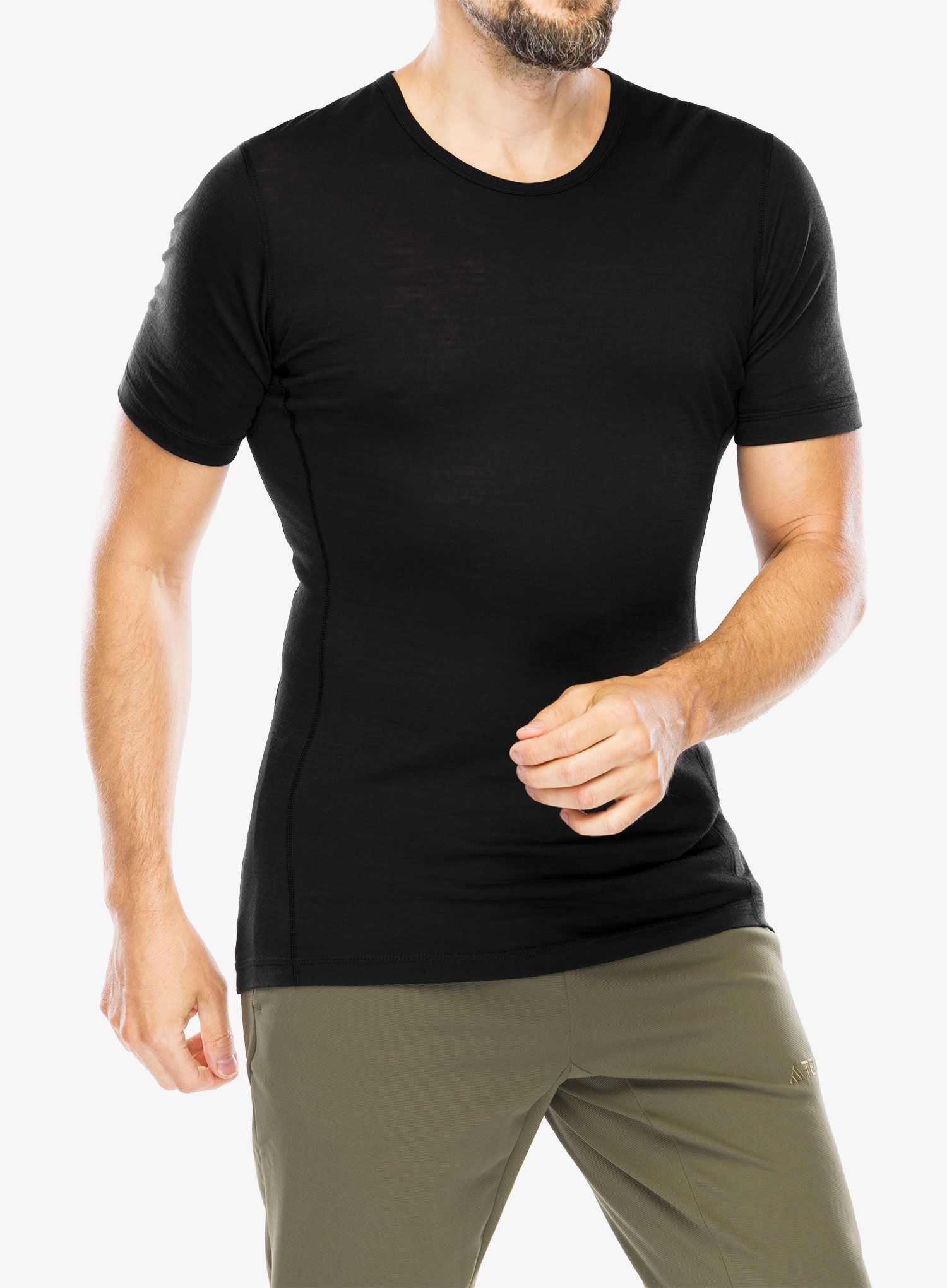 Termotriko adidas TERREX Xperior Merino 150 Baselayer SS - black
