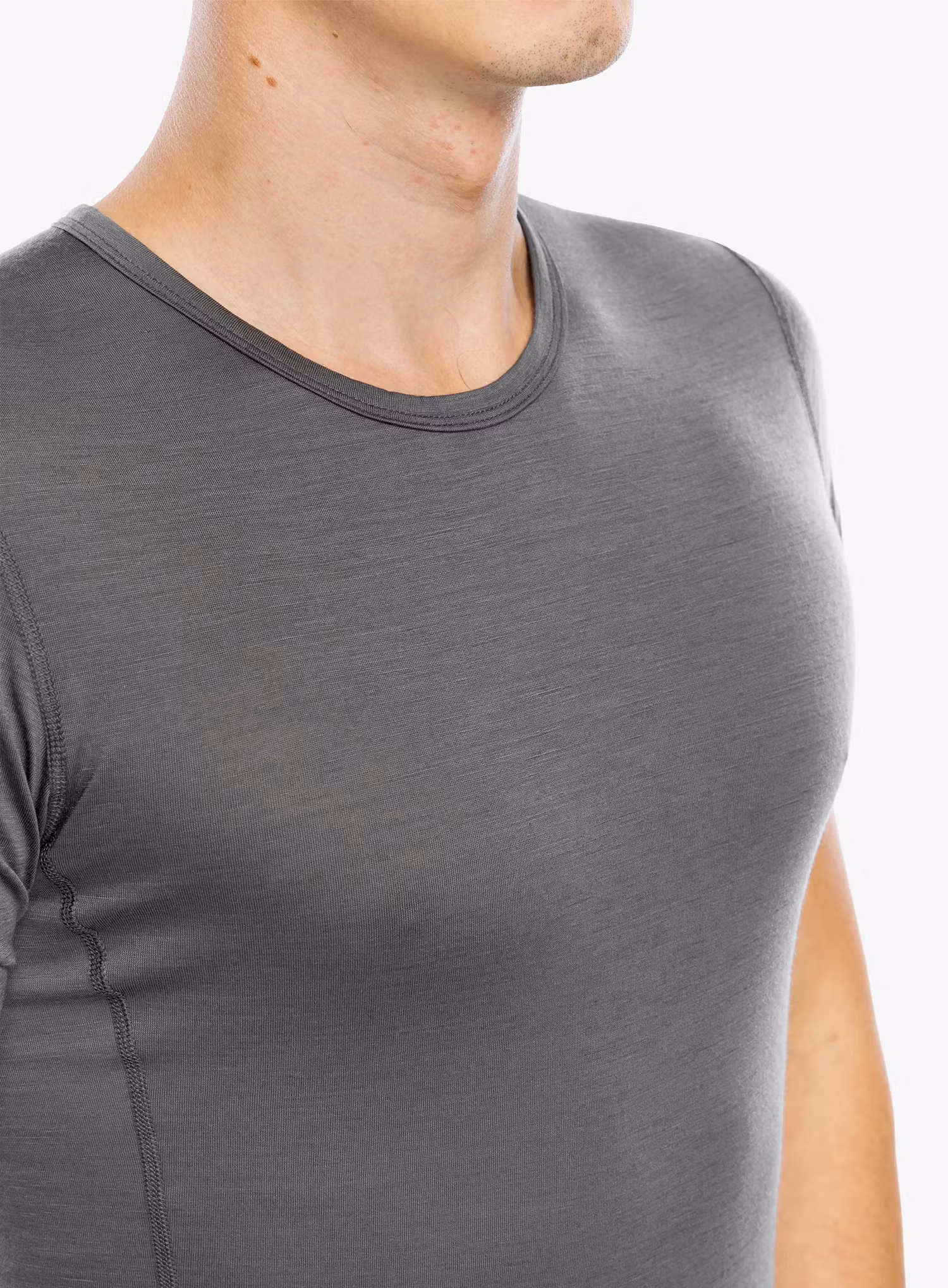Termotriko adidas TERREX Xperior Merino 150 Baselayer SS - grey five