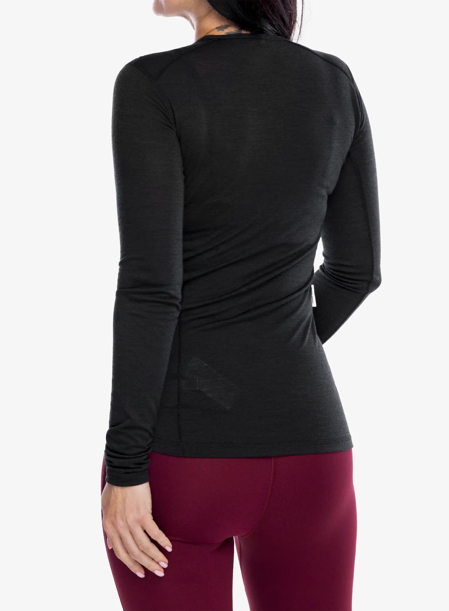 Dámská funkční mikina adidas TERREX Xperior Merino 150 Long Sleeve - black