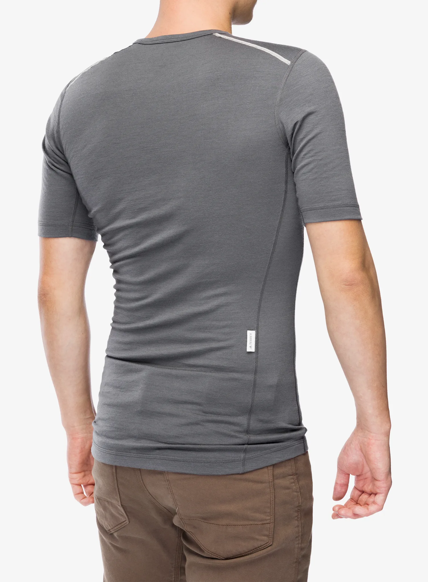 Termotriko adidas TERREX Xperior Merino 200 Base Layer SS - grey five