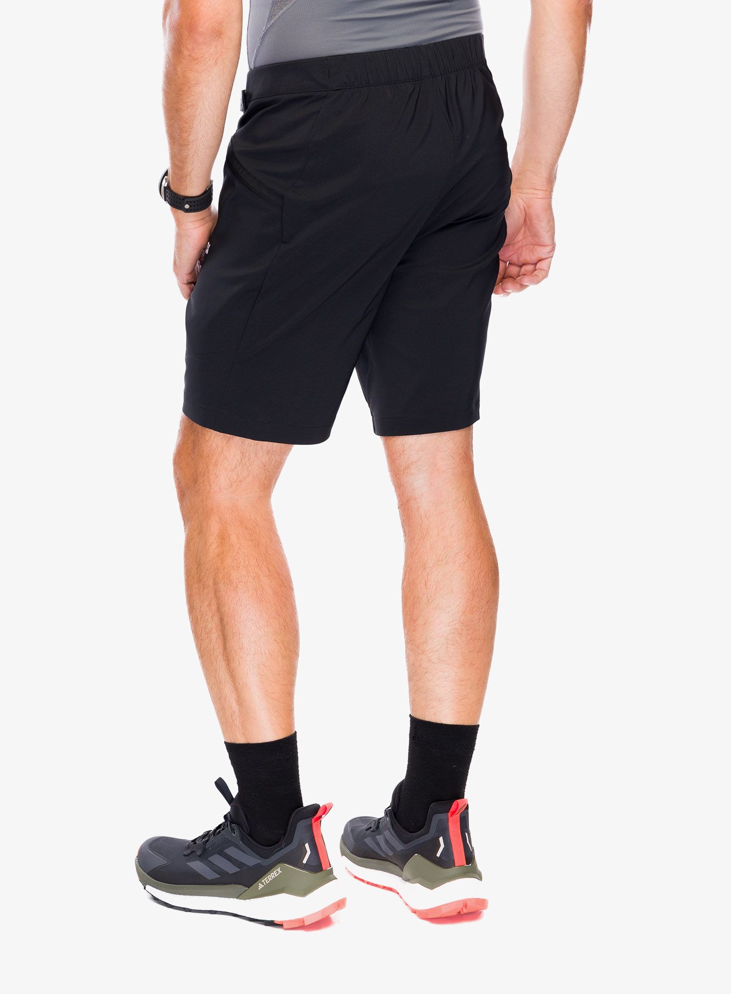 Outdoorové kraťasy adidas TERREX Xperior Mid Shorts - black