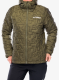 Zateplená bunda dámská adidas TERREX Xperior PrimaLoft Loose Fill Insulated Hooded Jkt - olive strata