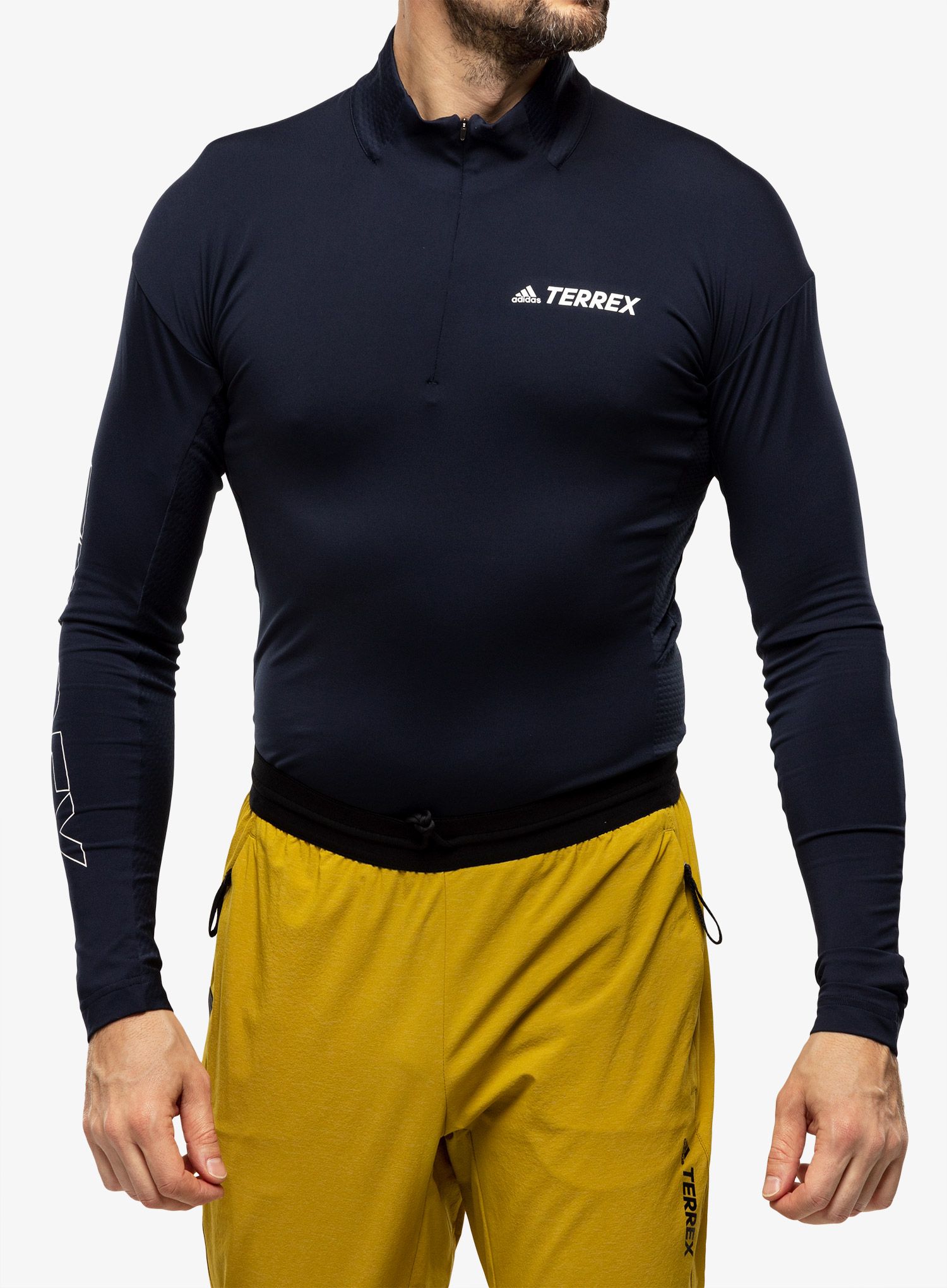 Běžecká mikina adidas TERREX Xperior Top - legend ink