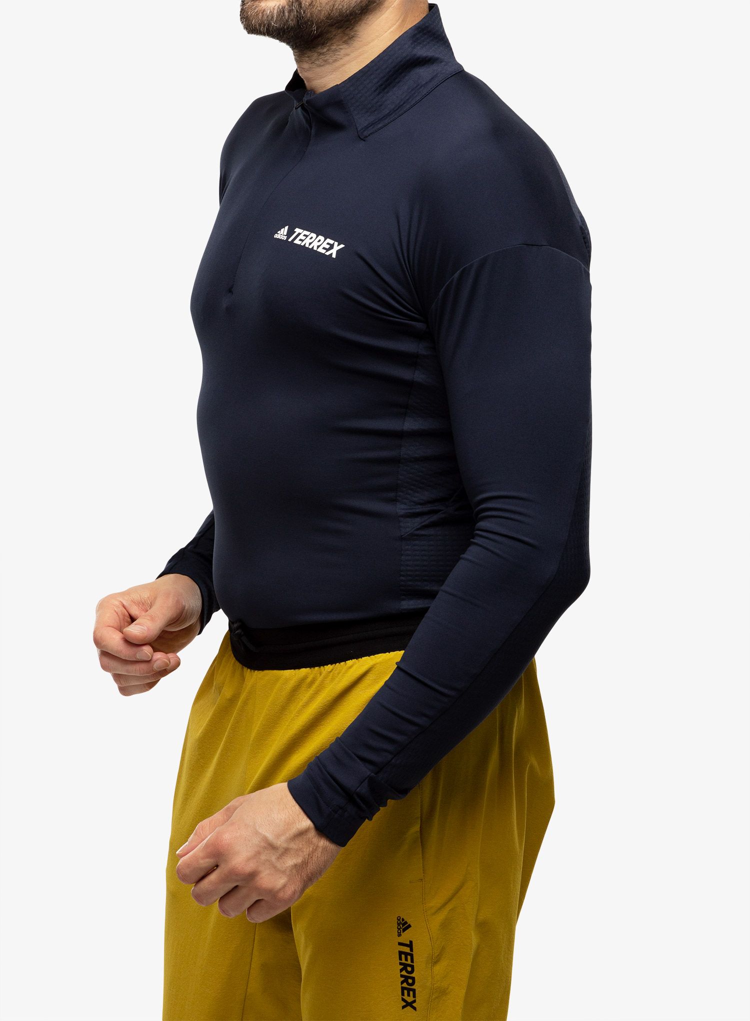 Běžecká mikina adidas TERREX Xperior Top - legend ink