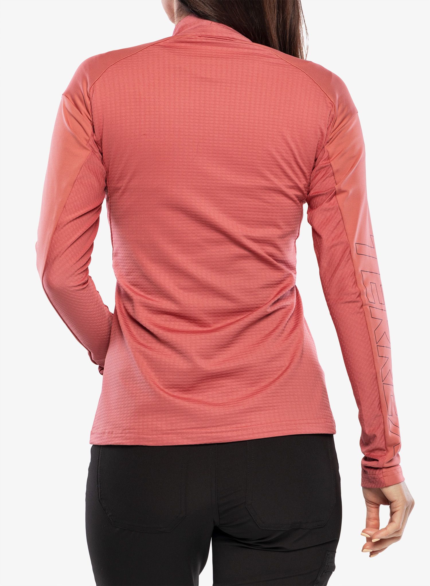 Dámská běžecká mikina adidas TERREX Xperior Top - wonder red